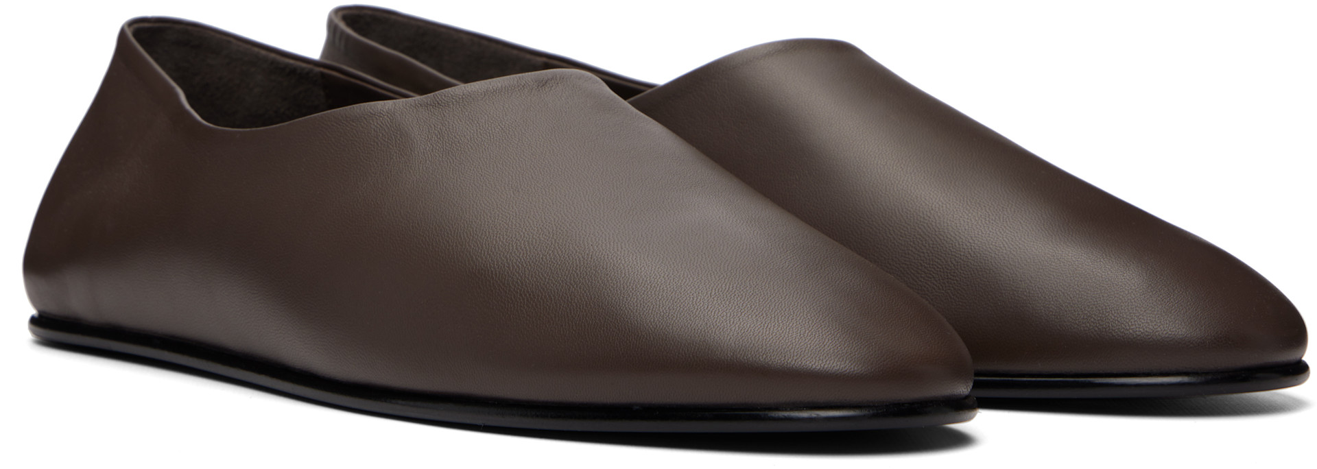 Fear of God: Brown Ballerino Loafers | SSENSE