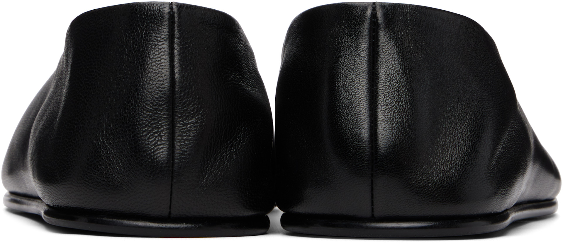 Fear of God: Black Ballerino Loafers | SSENSE Canada