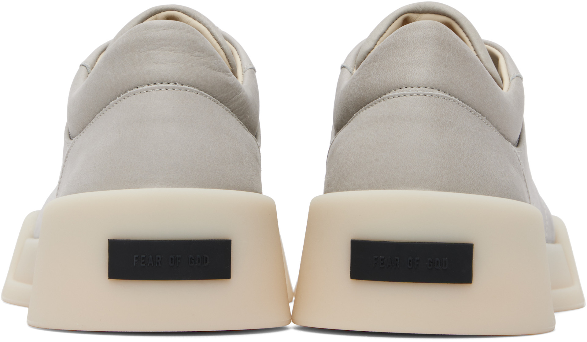 Fear of God: Gray Aerobic Low Sneakers | SSENSE