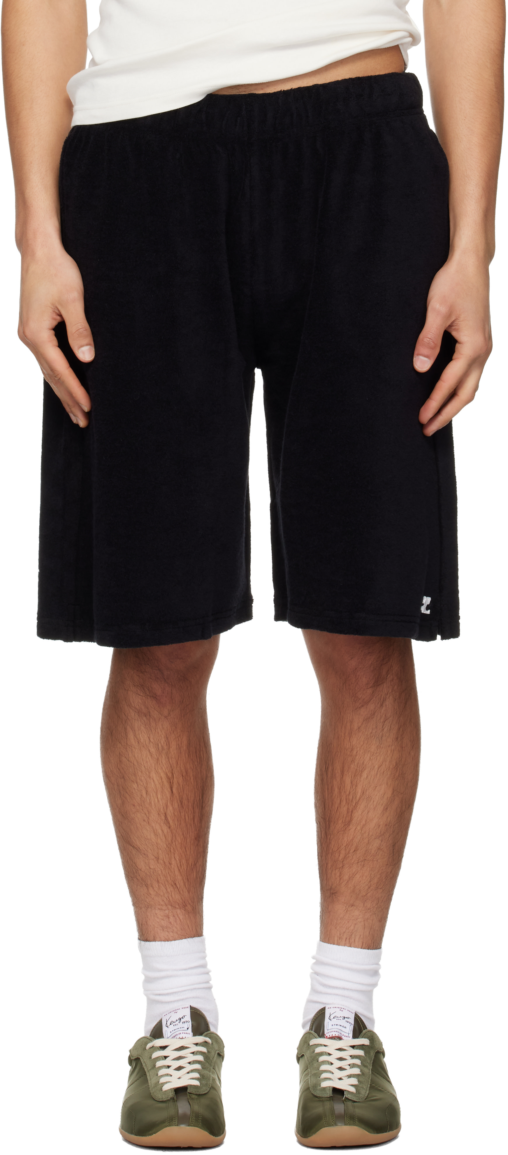 Courrèges - Short de sport noir