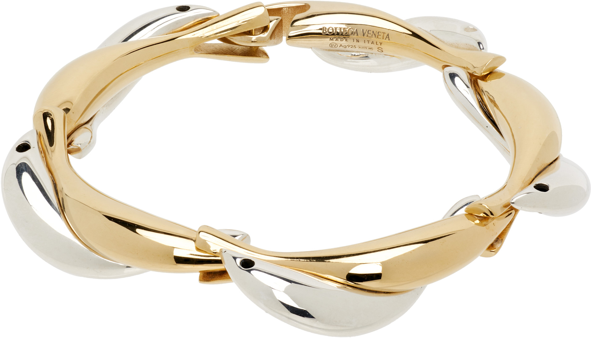 Bottega Veneta: Sardine Bracelet | SSENSE