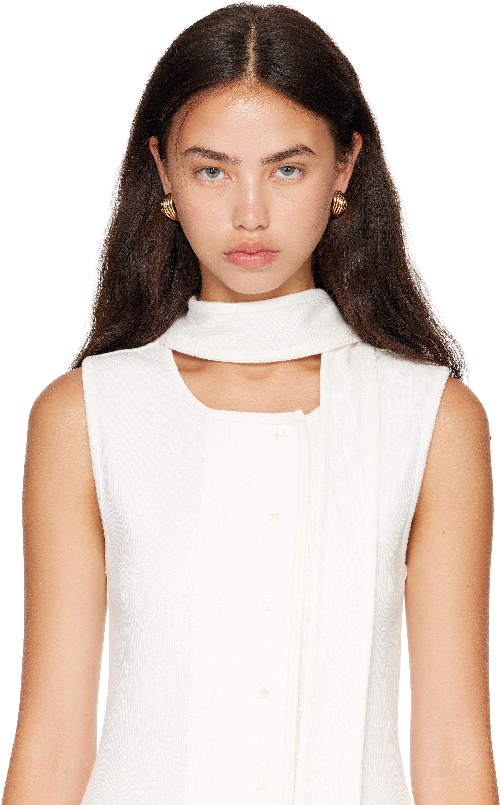 Bottega Veneta - Boucles d'oreilles Slice