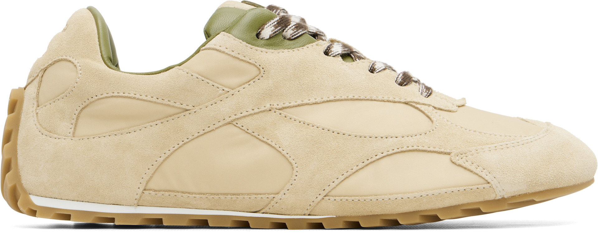 Bottega Veneta - Baskets Orbit Flash beiges