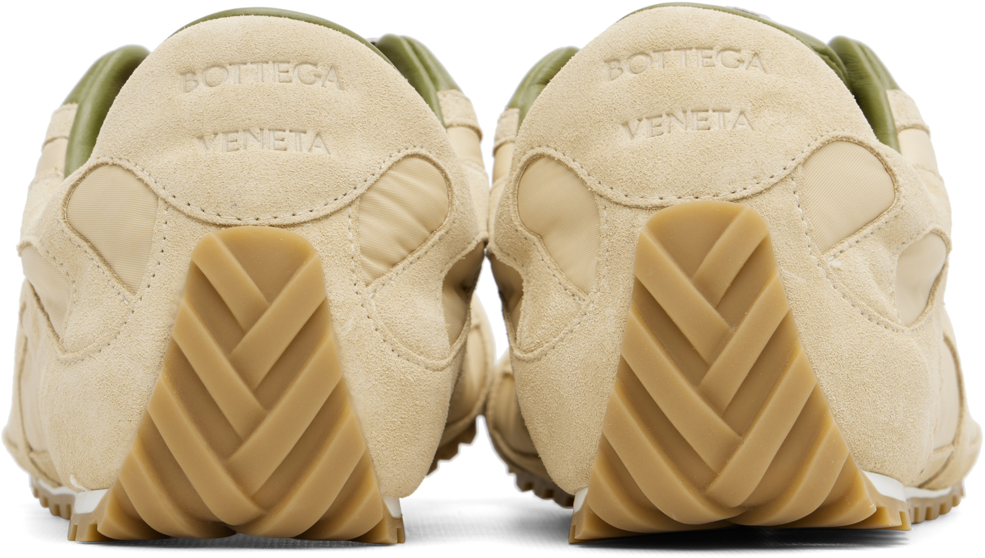 Bottega Veneta - Baskets Orbit Flash beiges