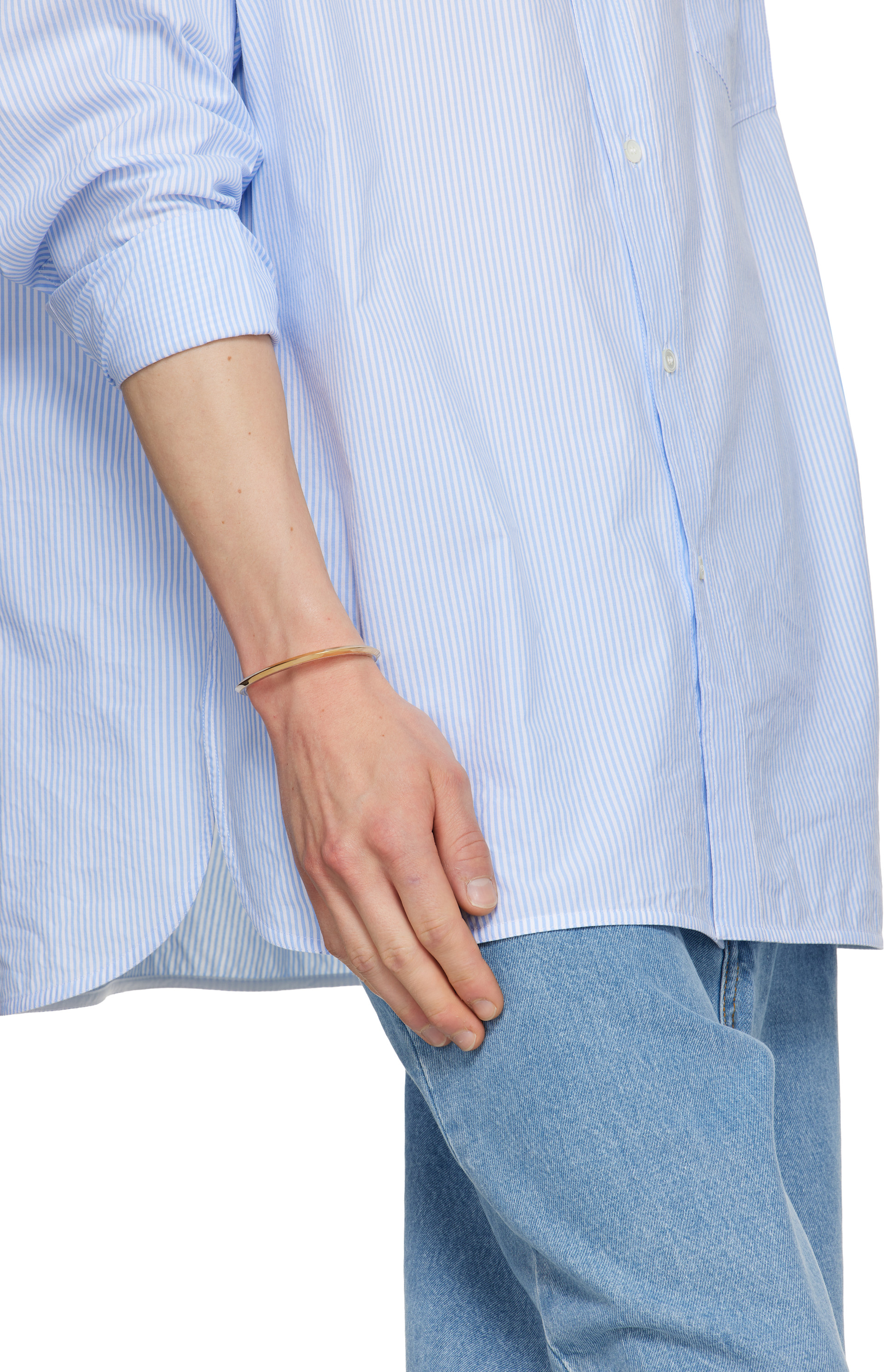 Bottega Veneta - Bracelet manchette Stack