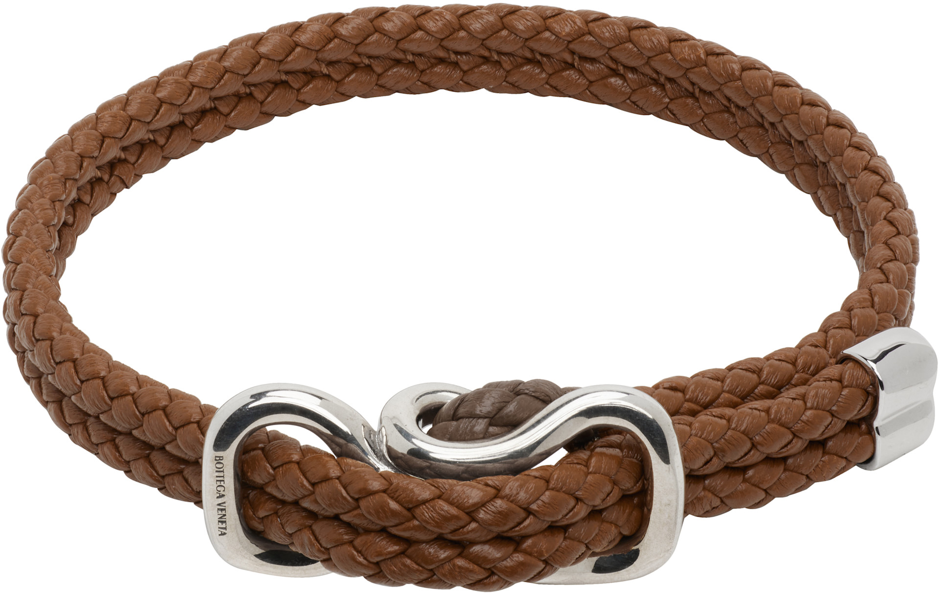 BOTTEGA VENETA レザー ブレスレット　即完品　スネーク　巳 Bottega Veneta: レザーブレスレット | SSENSE 日本
