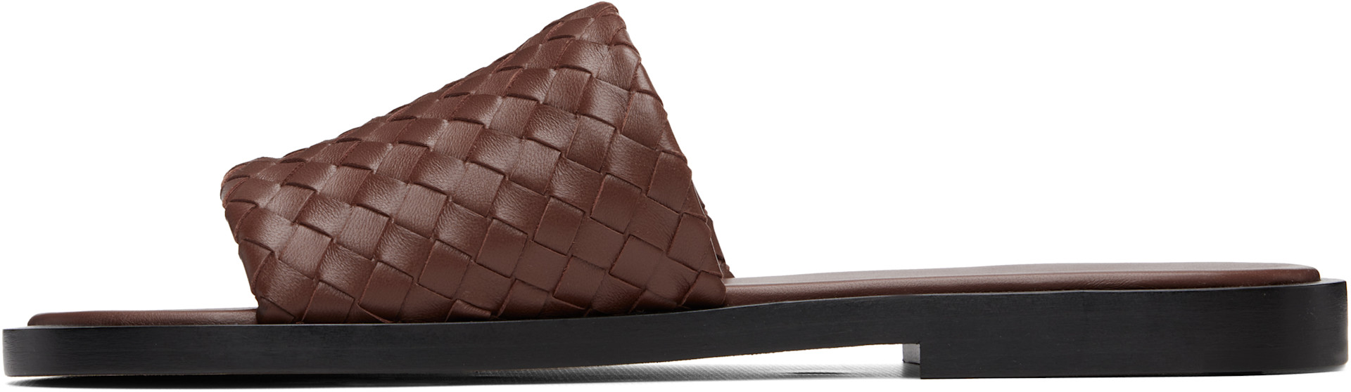Bottega Veneta - 브라운 엘리오 샌들