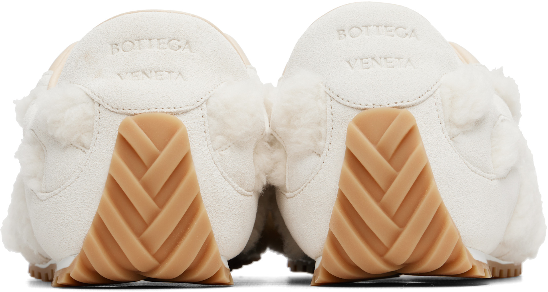 Bottega Veneta - Baskets Orbit Flash blanc cassé