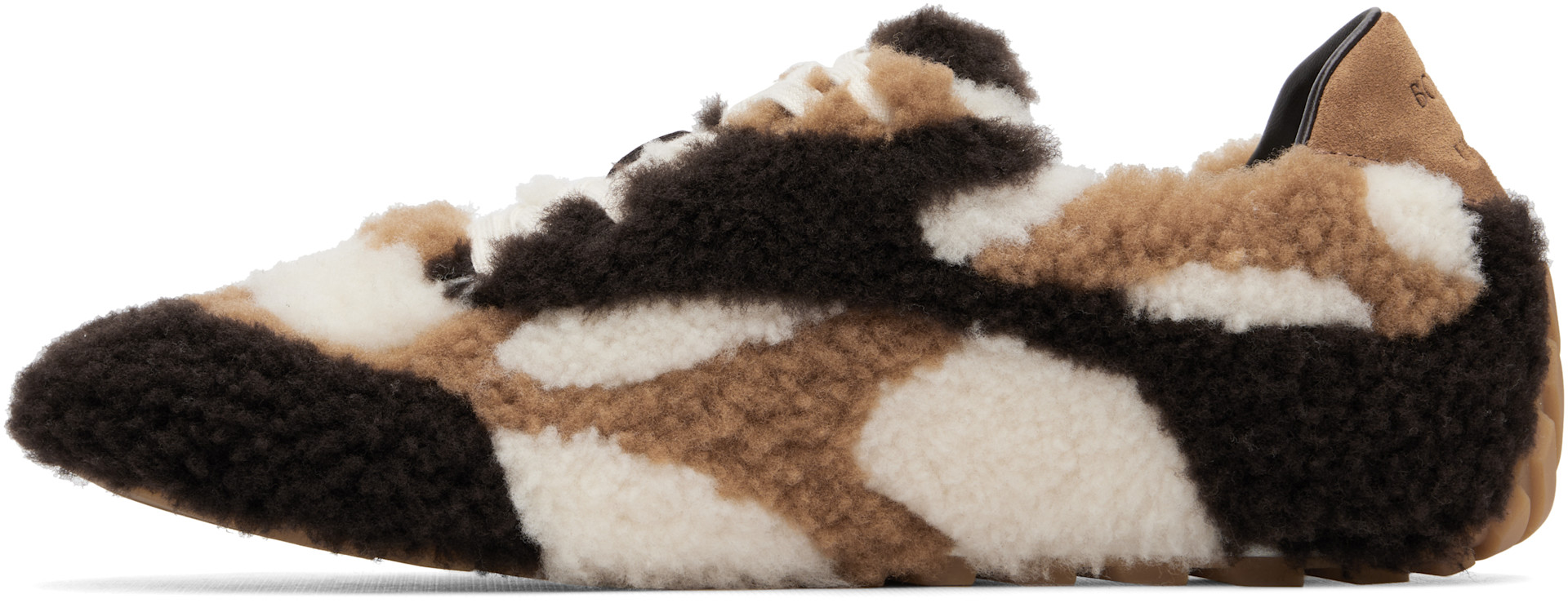 Bottega Veneta - Baskets Orbit Flash brun et blanc cassé