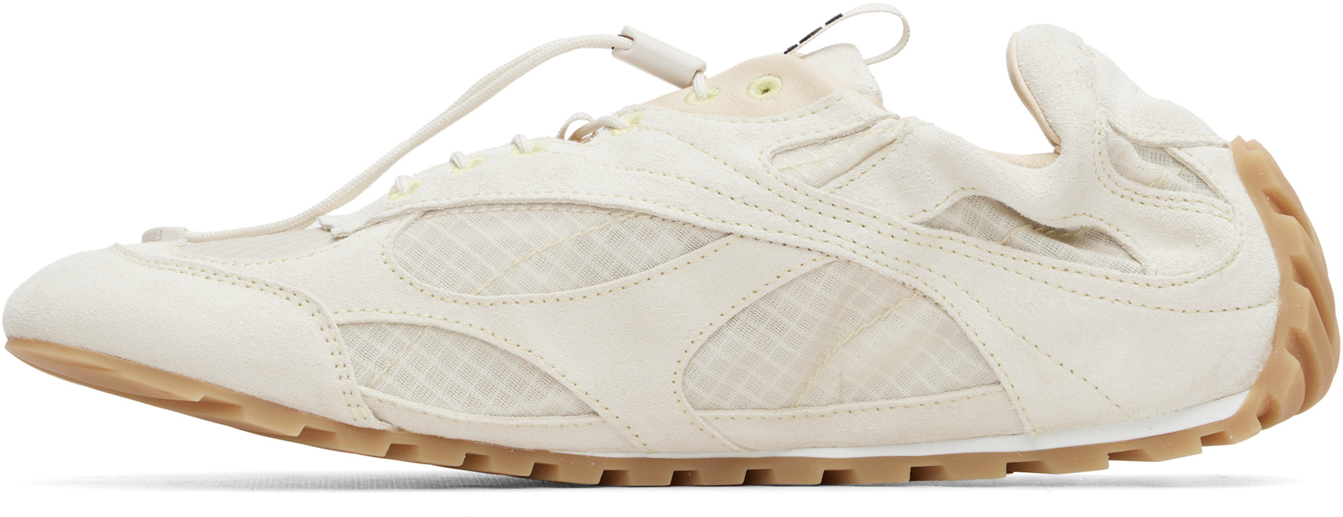 Bottega Veneta - Baskets Orbit Flash blanc cassé