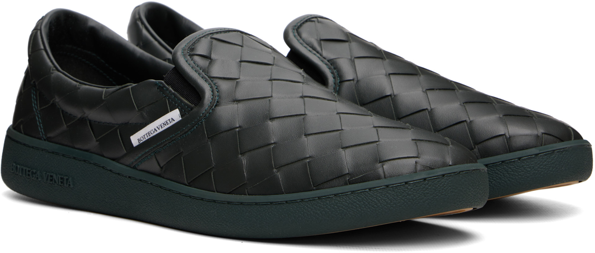 Bottega Veneta - Baskets Sawyer vertes
