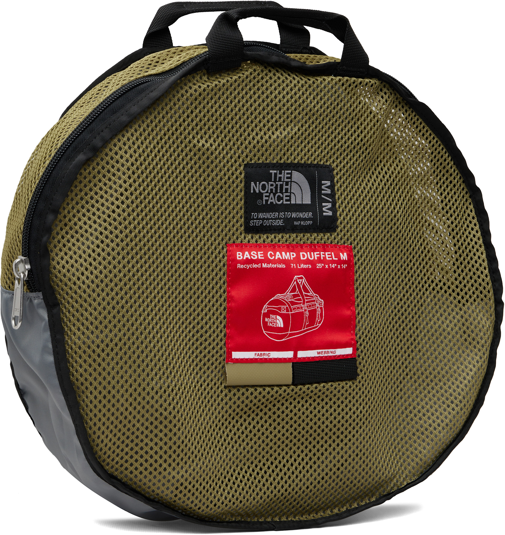 The North Face: ベージュ Base Camp M ダッフルバッグ | SSENSE 日本