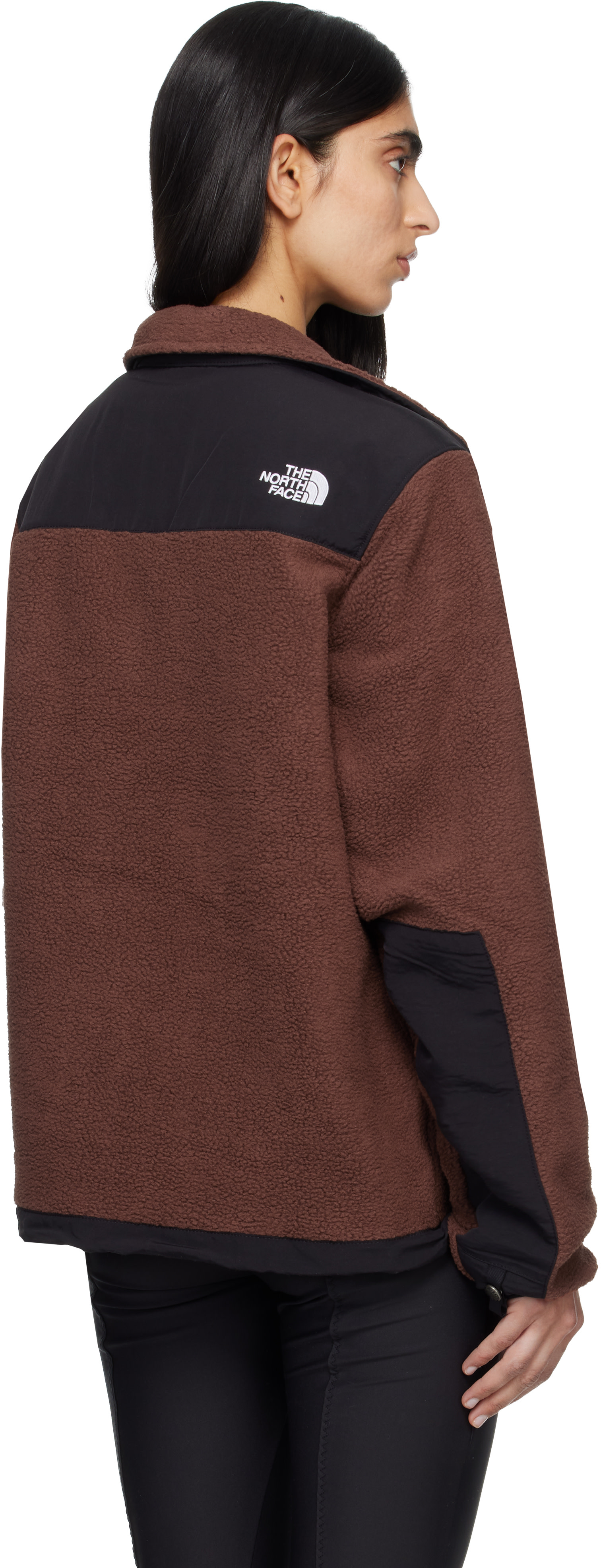 PJS Denali ブラウンジャケット X-Small The North Face: Brown Retro Denali Jacket | SSENSE