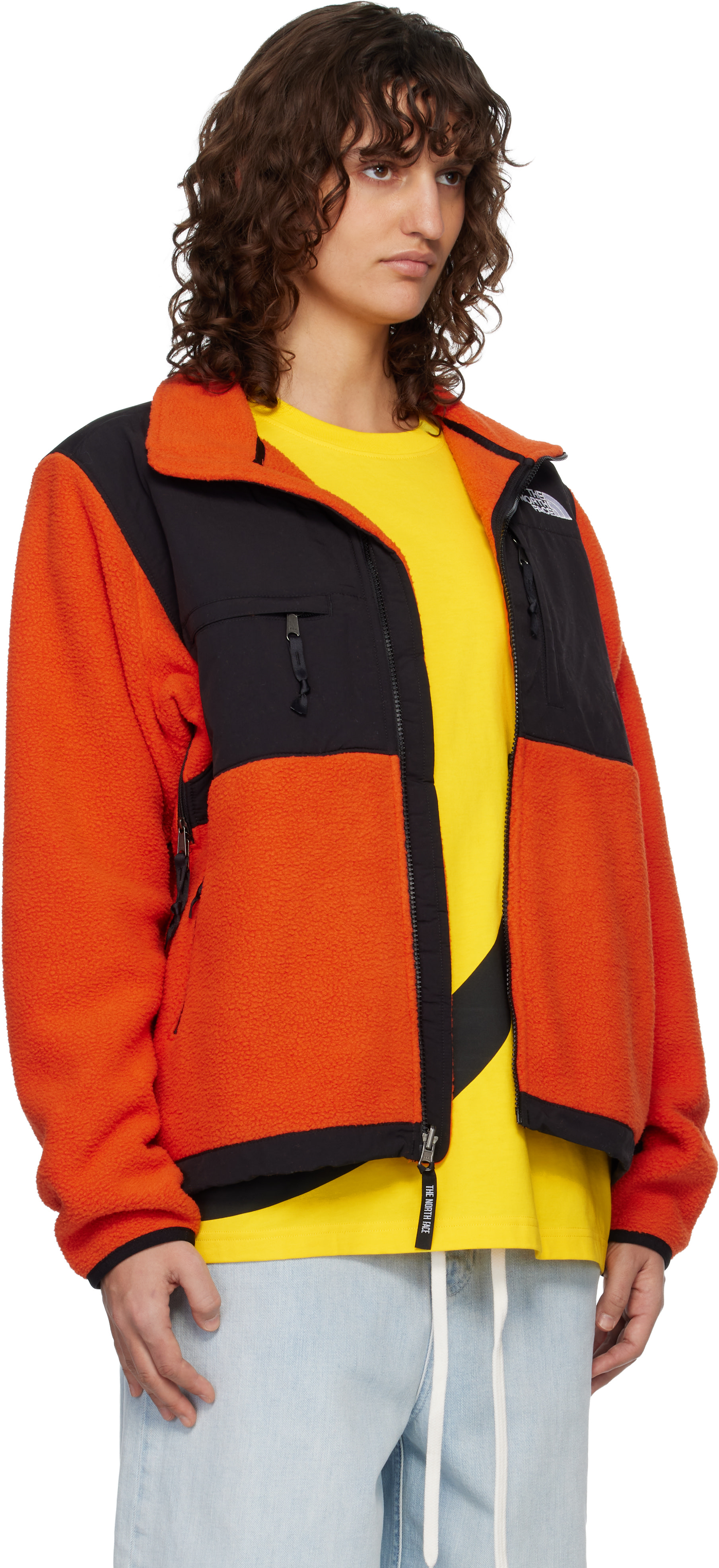 The North Face - Blouson rétro Denali orange
