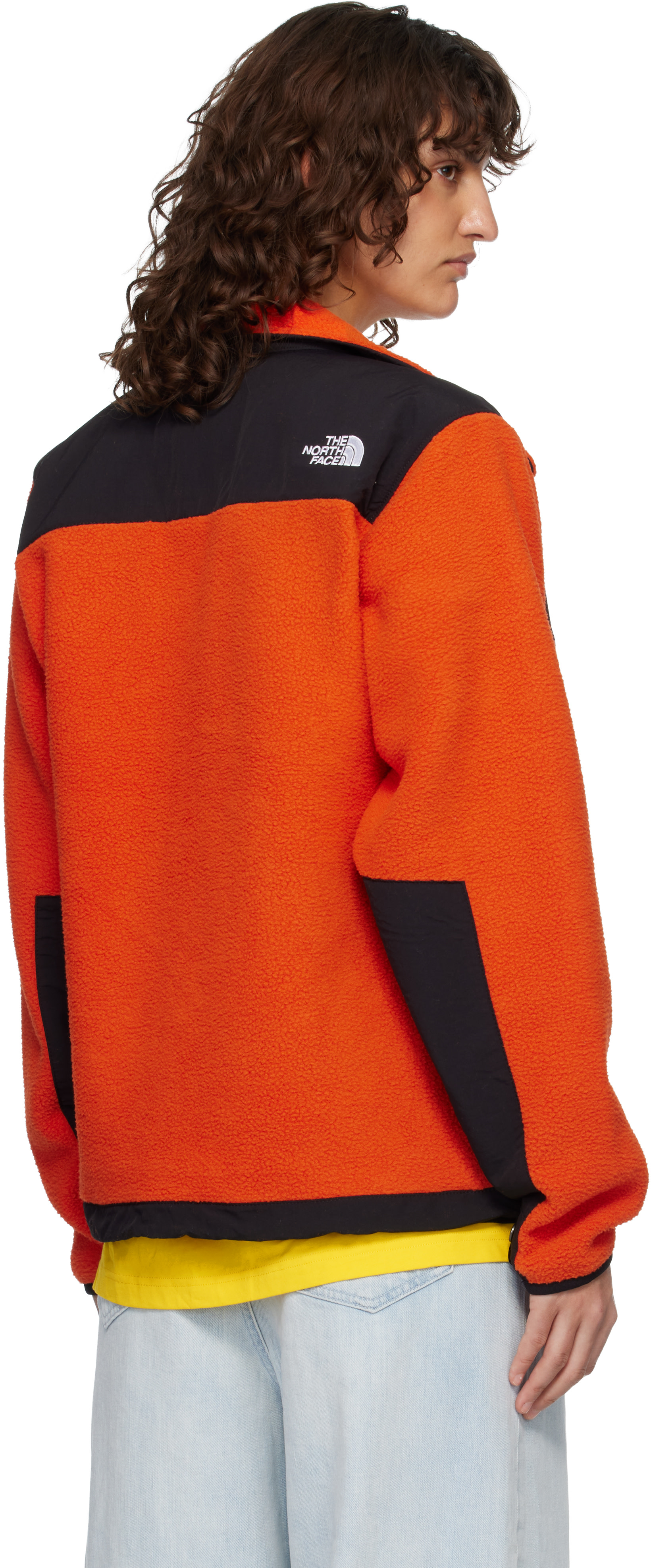 The North Face - Blouson rétro Denali orange