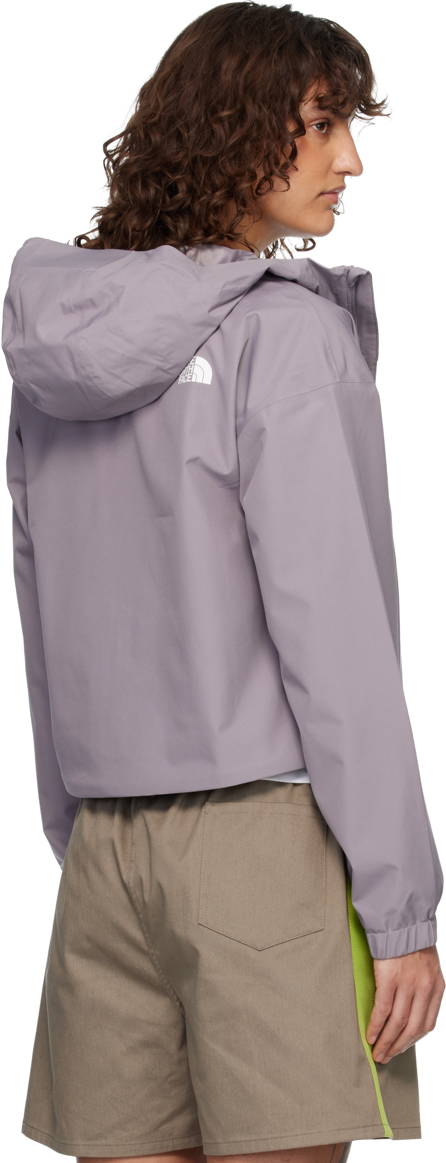 The North Face - Imperméable écourté Quest mauve