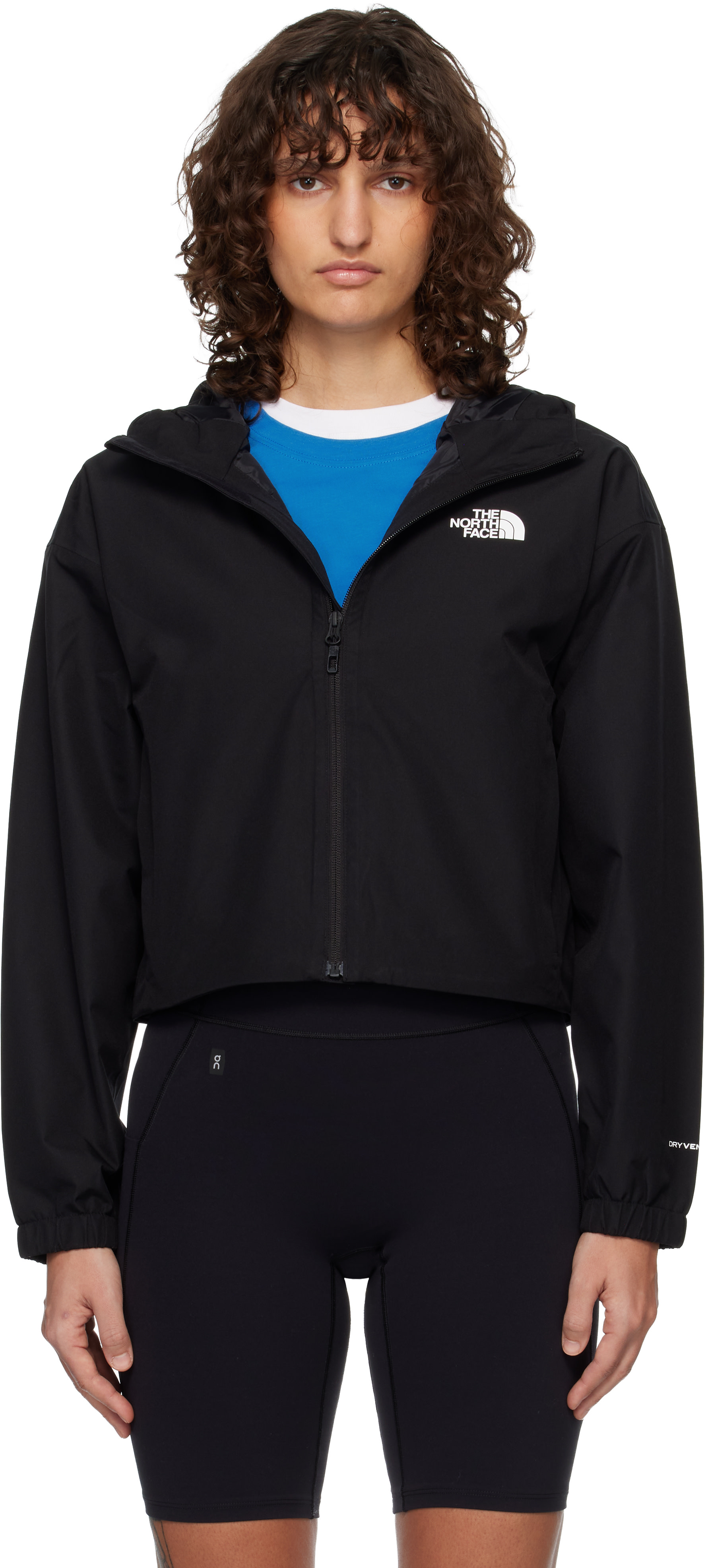 The North Face - Imperméable écourté Quest noir