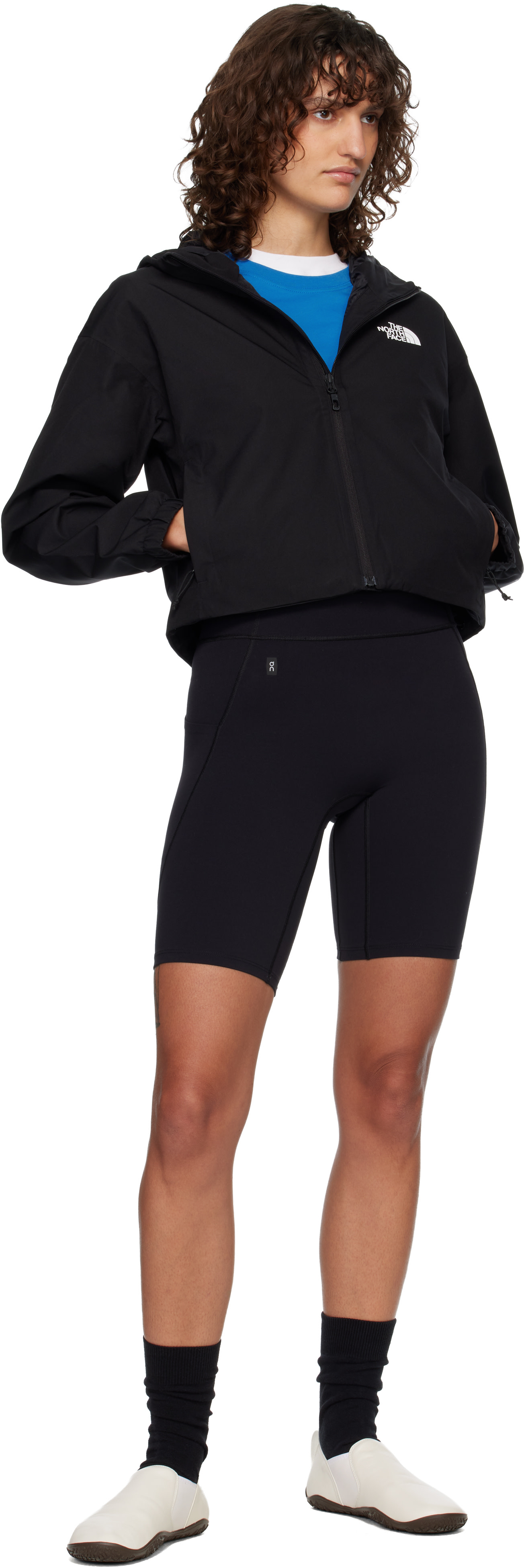 The North Face - Imperméable écourté Quest noir