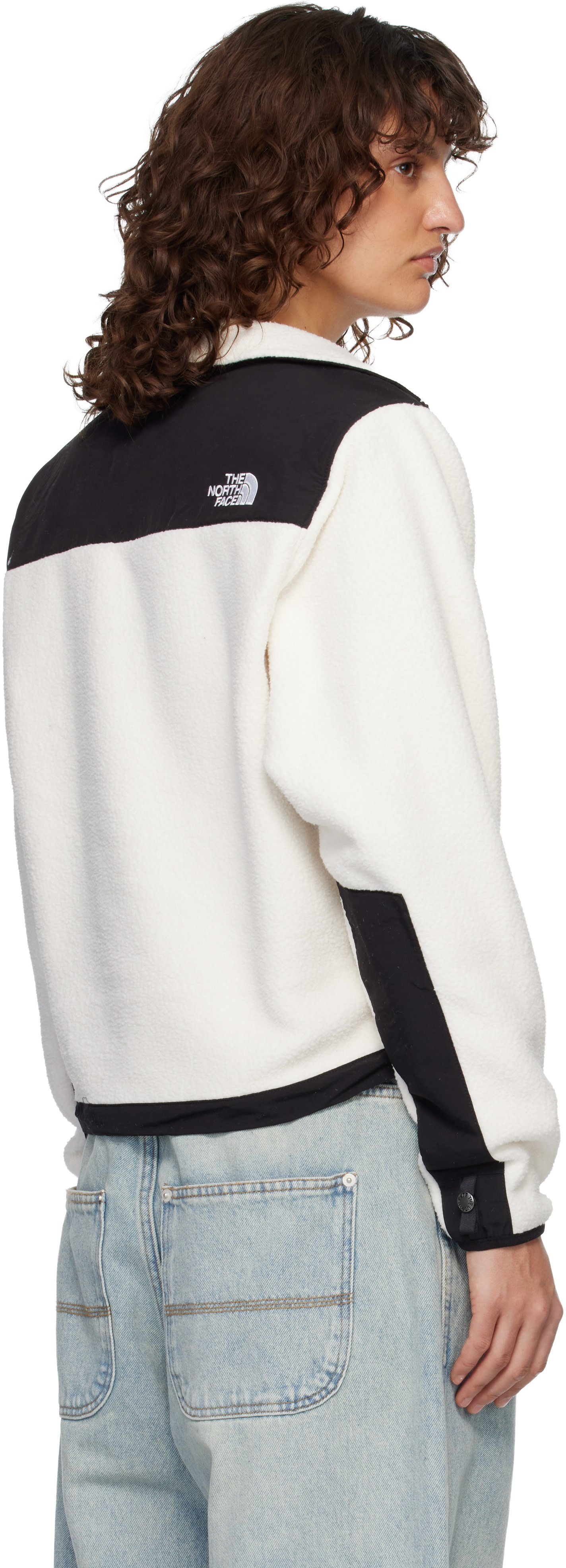The North Face - Blouson rétro Denali blanc