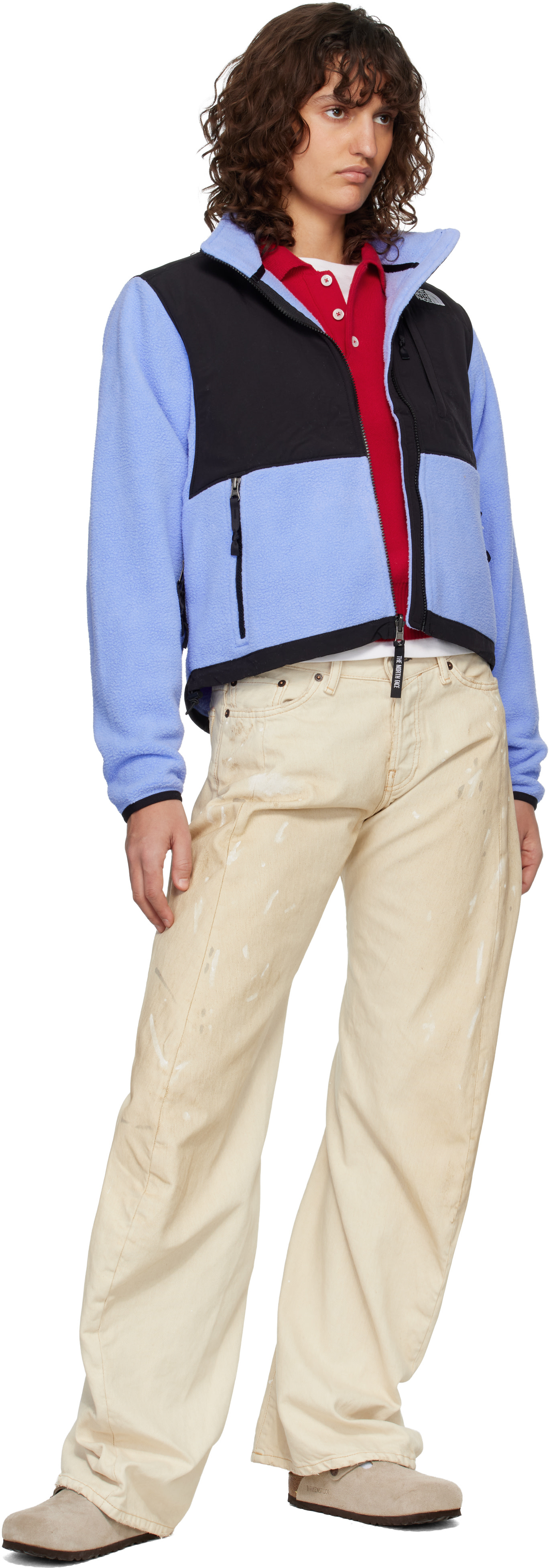 The North Face - Blouson rétro Denali bleu
