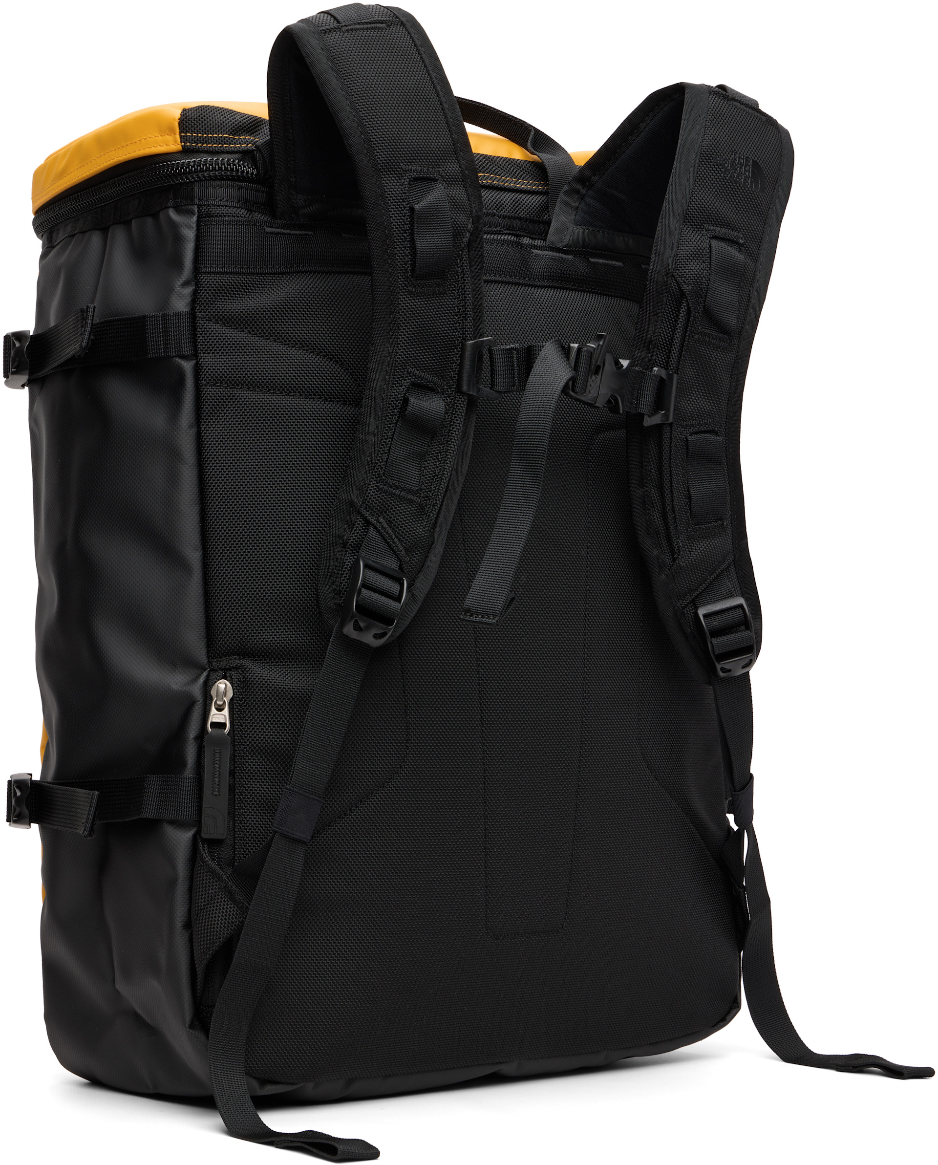 The North Face: イエロー＆ブラック Base Camp Fusebox バックパック 