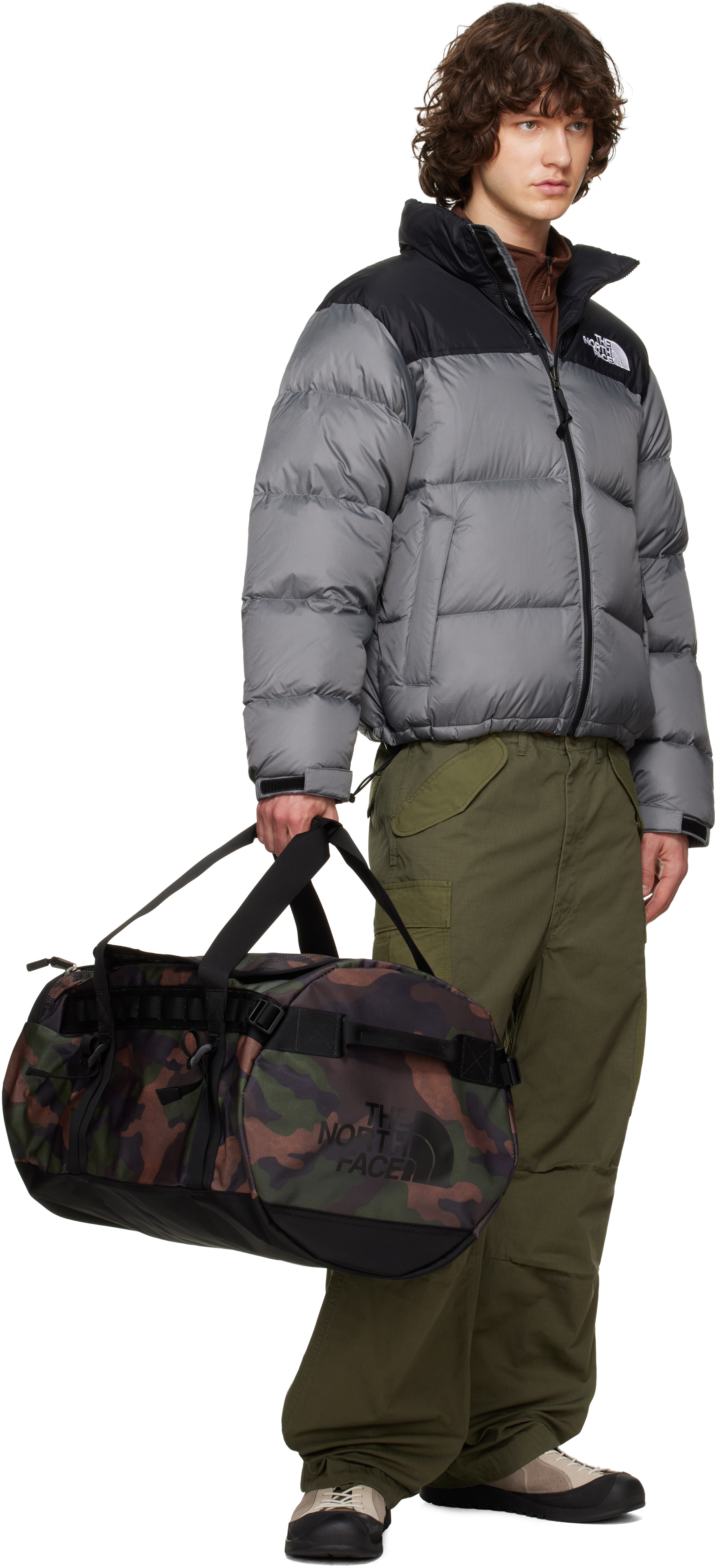 The North Face - Khaki Base Camp M Duffle Bag