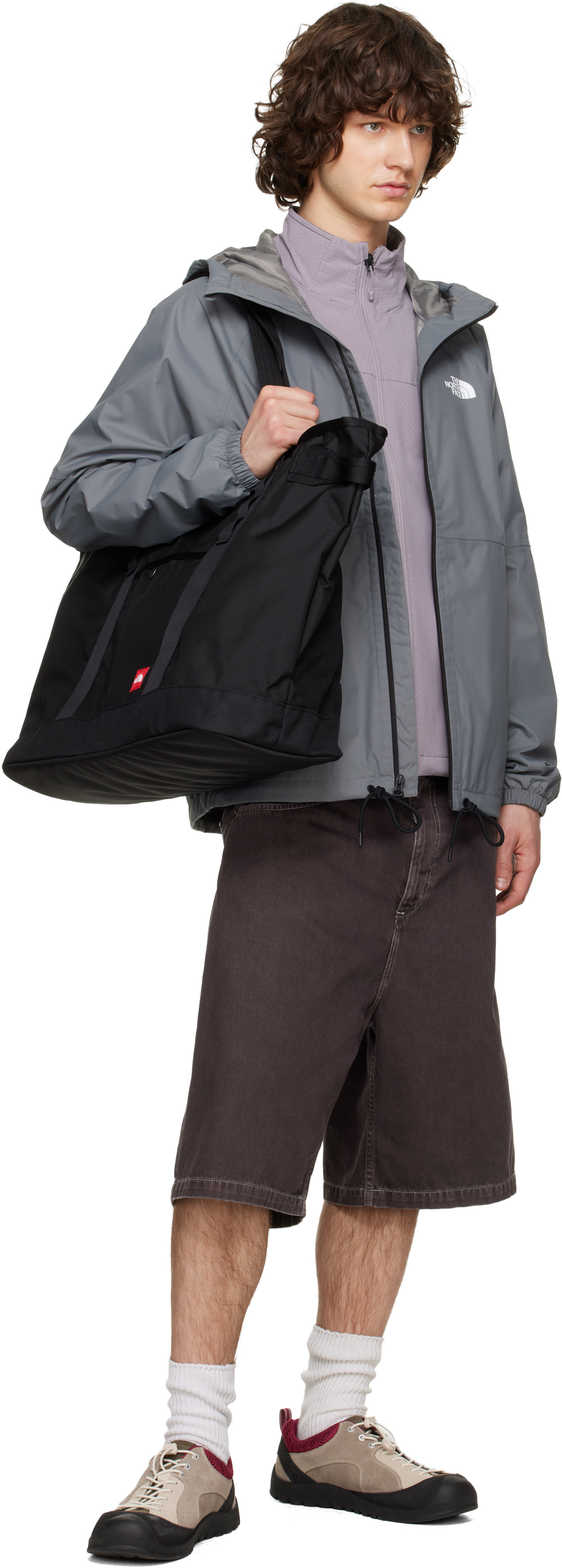 The North Face - Black TNF Red Box Tote
