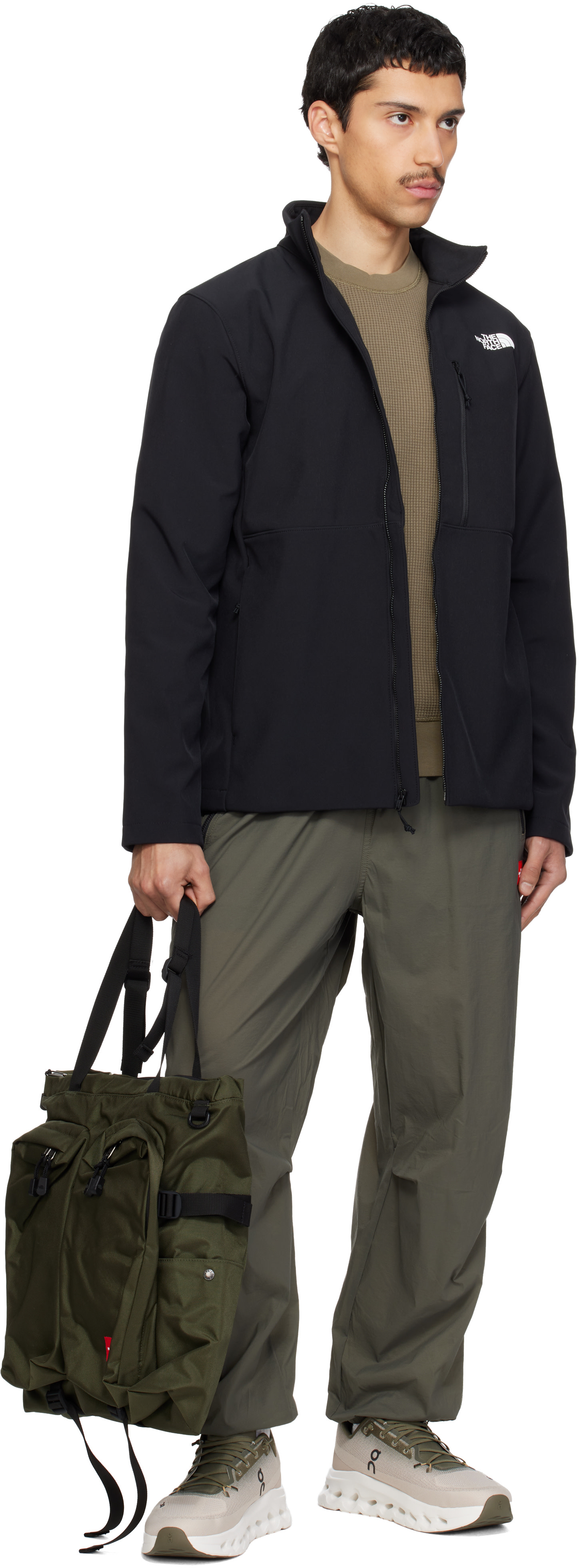 The North Face - Cabas vert - TNF Red Box