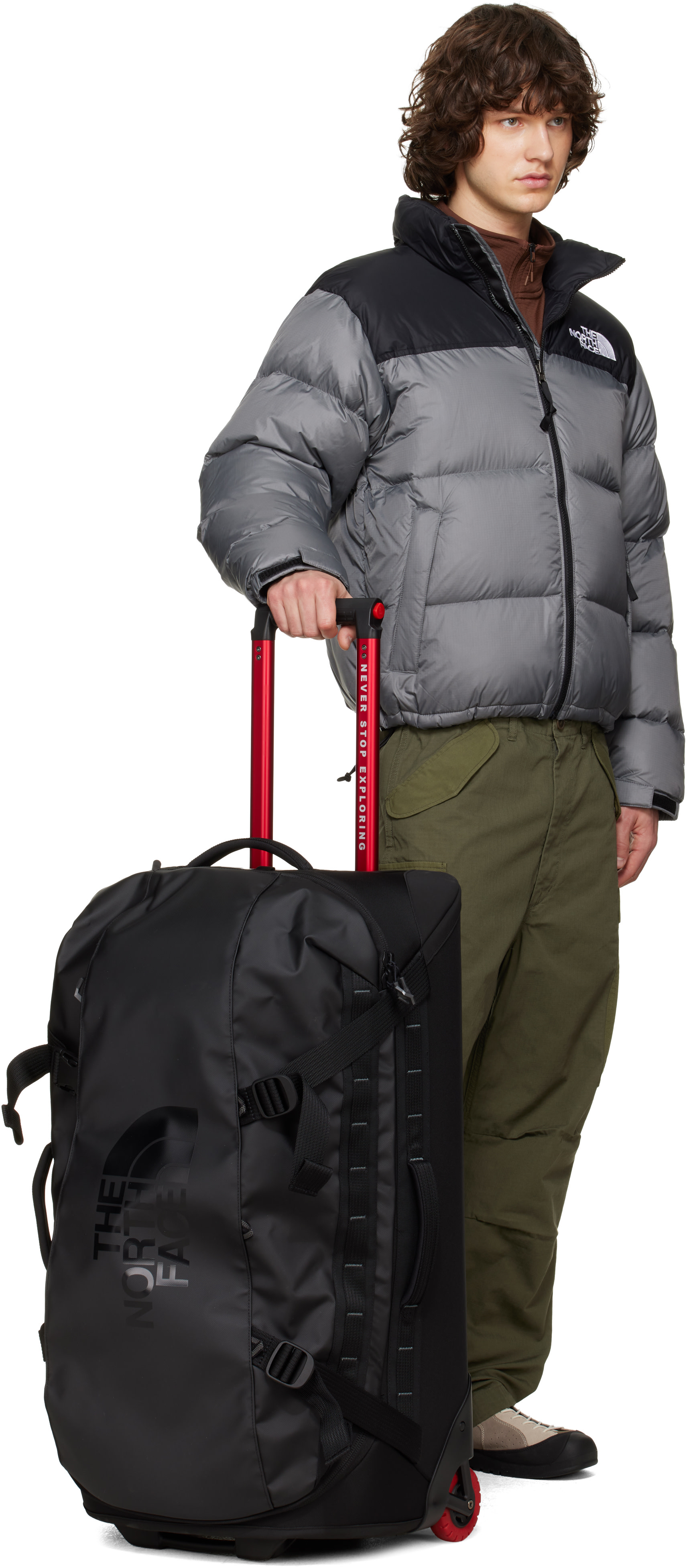 ノースフェイス BaseCanpVoyager29Roller NM82450Z The North Face: ブラック Base Camp Voyager 29 Roller スーツケース