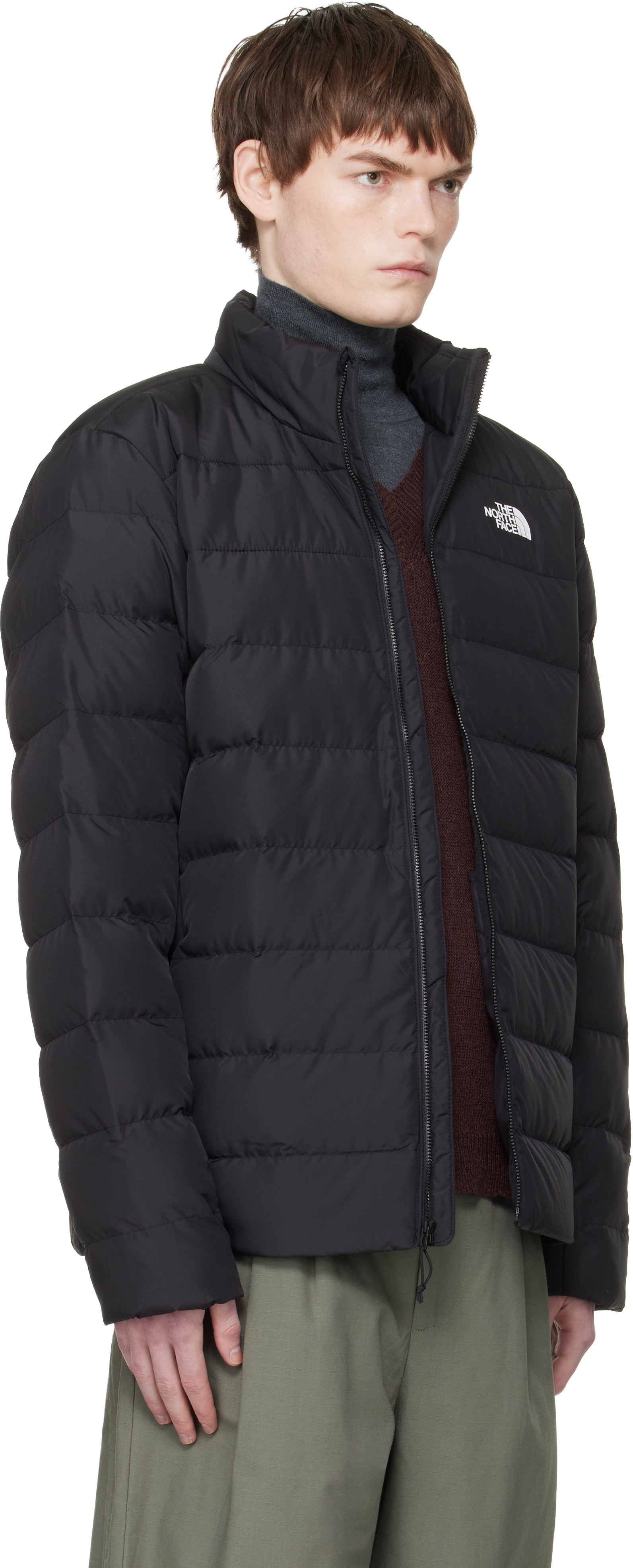 The North Face - 블랙 아콘카구아 3 다운 재킷