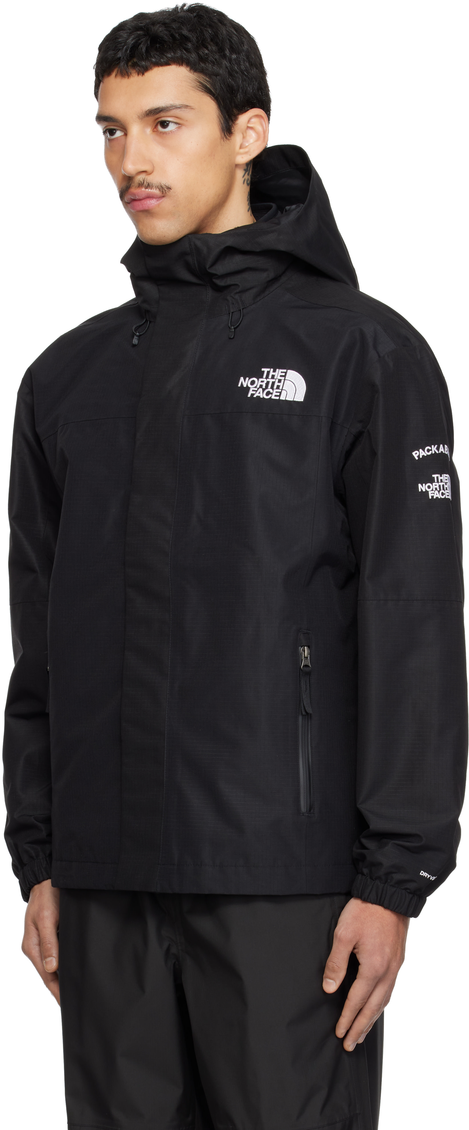 The North Face - ブラック TNF パッカブルジャケット