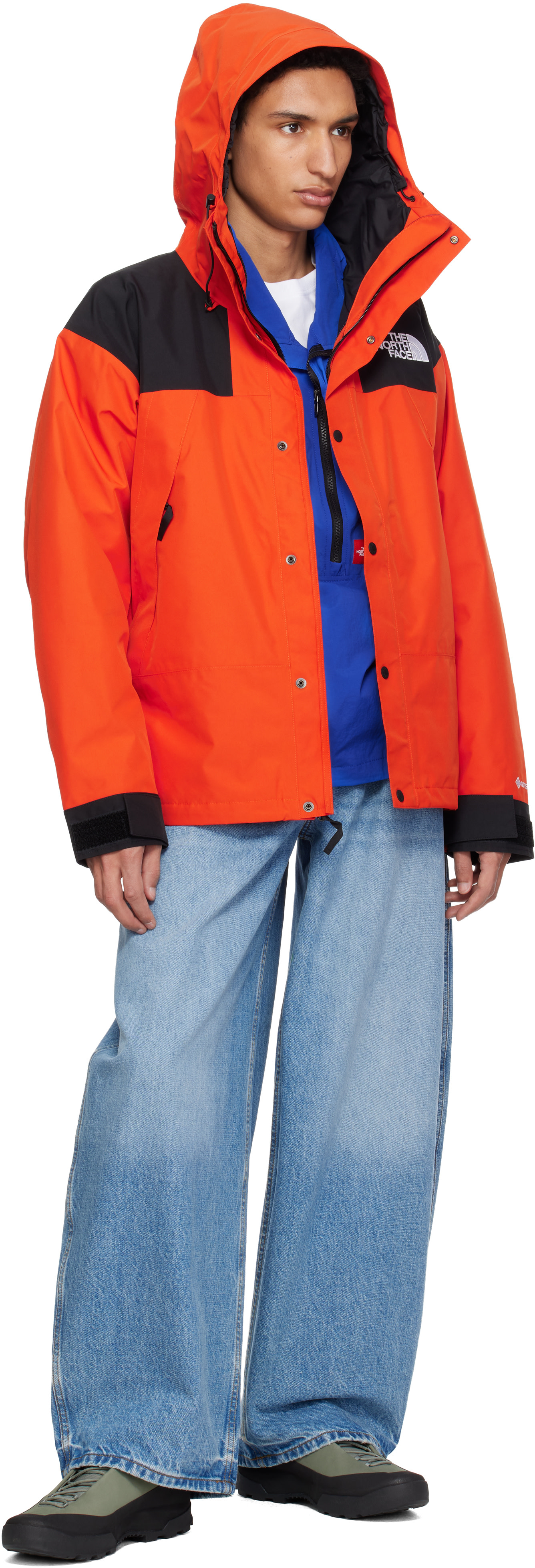 The North Face: レッド GORE-TEX Mountain ジャケット | SSENSE 日本