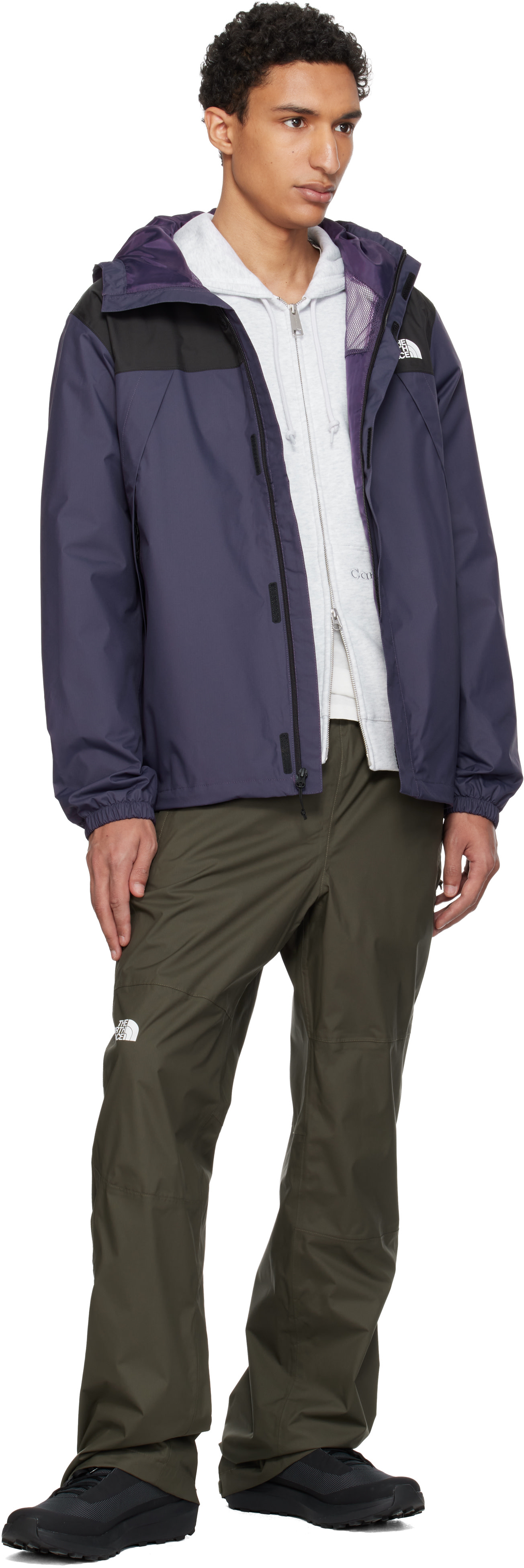 The North Face - Purple Antora Rain Jacket