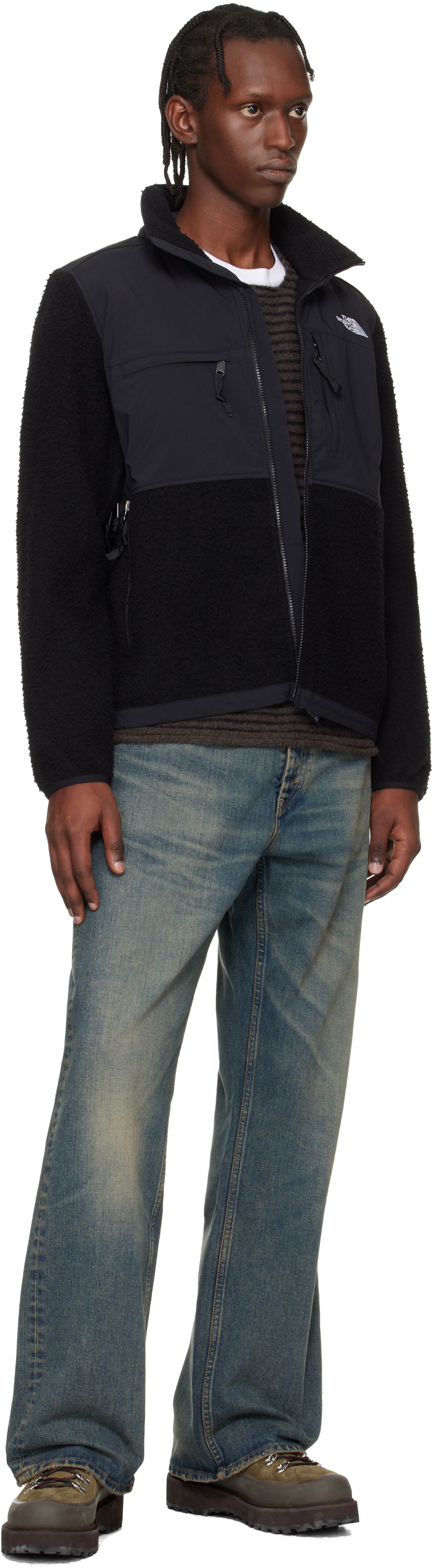 The North Face: ブラック 1995 Casentino Denali ジャケット | SSENSE
