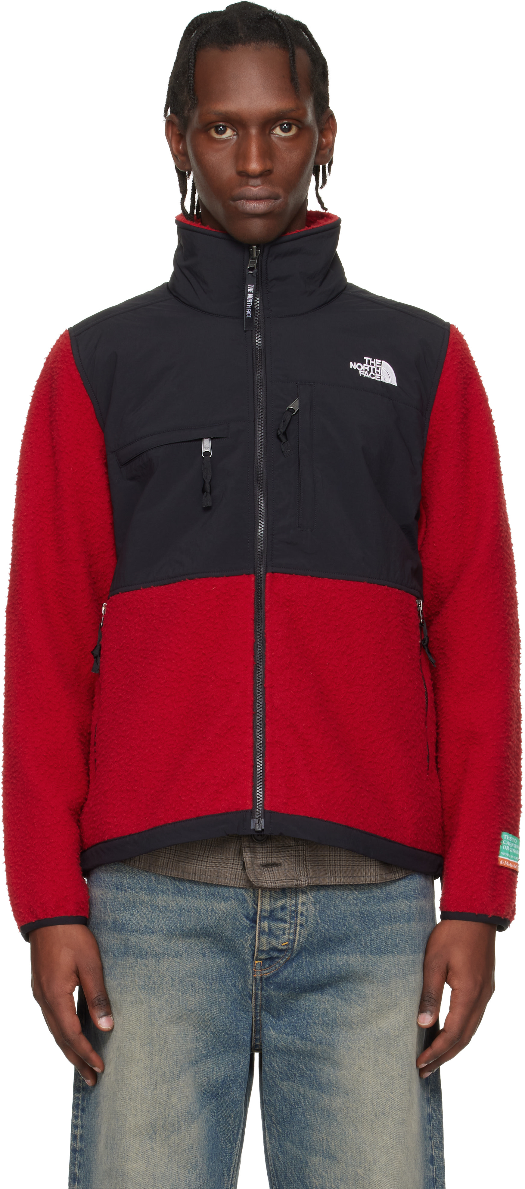 THE NORTH FACE ZI Red Point Jacket Lサイズ The North Face: Red & Black 1995 Casentino Denali Jacket | SSENSE