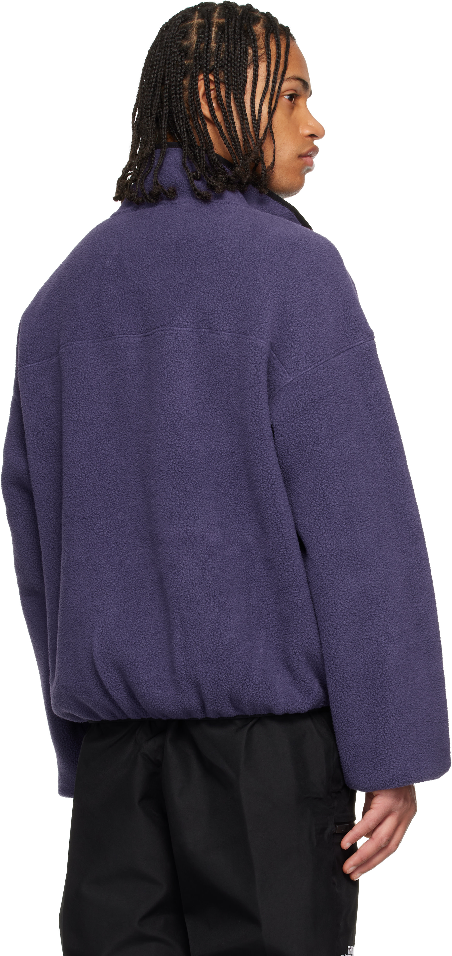 The North Face: パープル TNF Red Box 1/2 ジップ フリースジャケット 