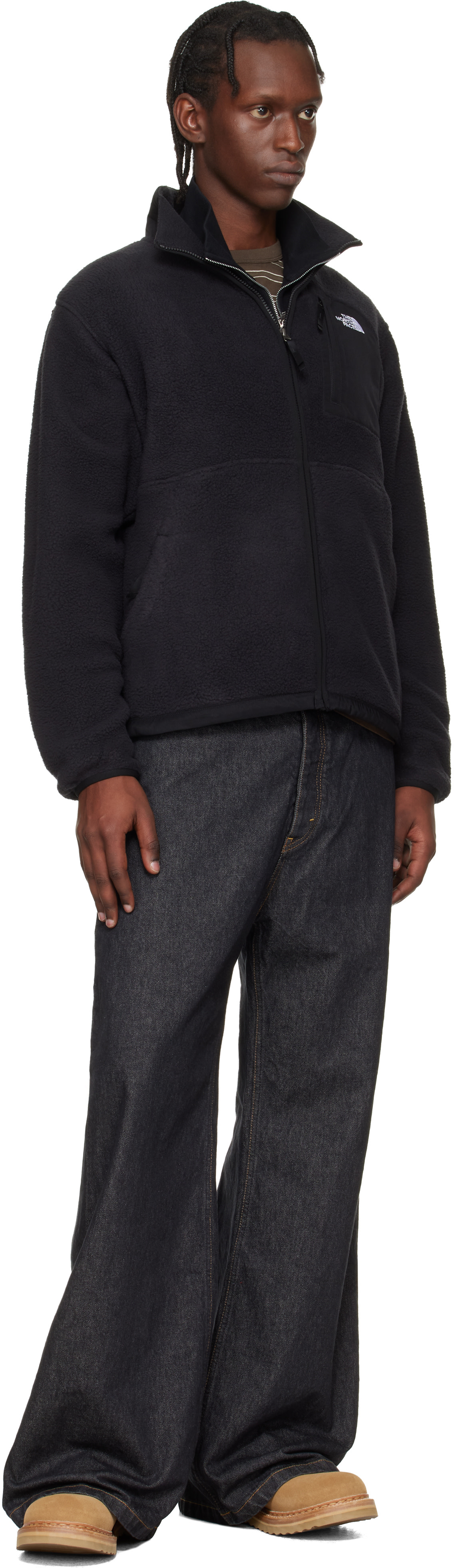 The North Face: Black Yumiori Off Peak Full-Zip Jacket | SSENSE
