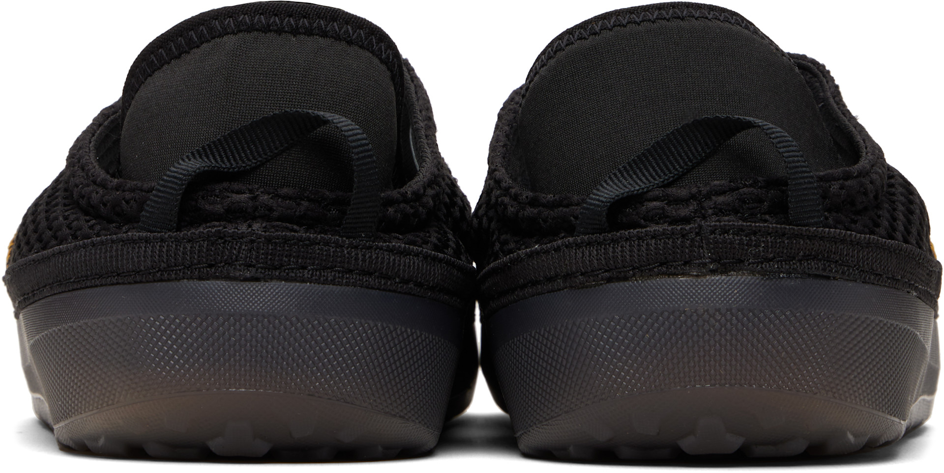 The North Face: Black Base Camp Mule Loafers | SSENSE