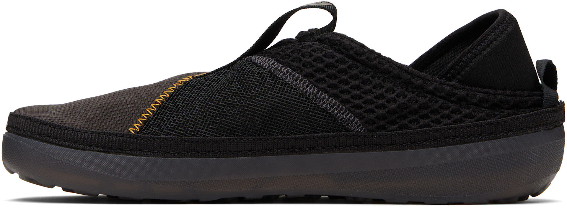 The North Face: Black Base Camp Mule Loafers | SSENSE