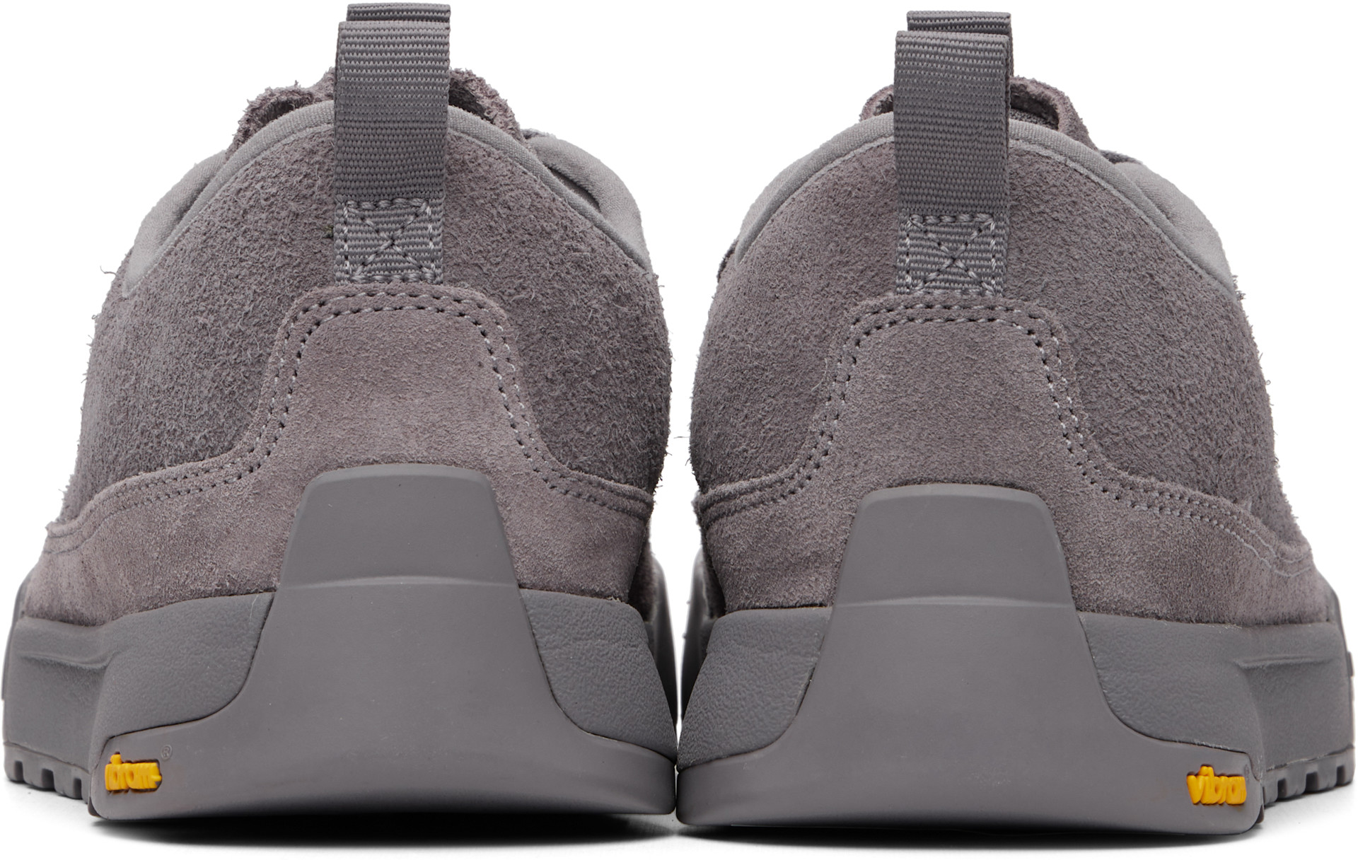 The North Face - Baskets Clyffe grises en suède