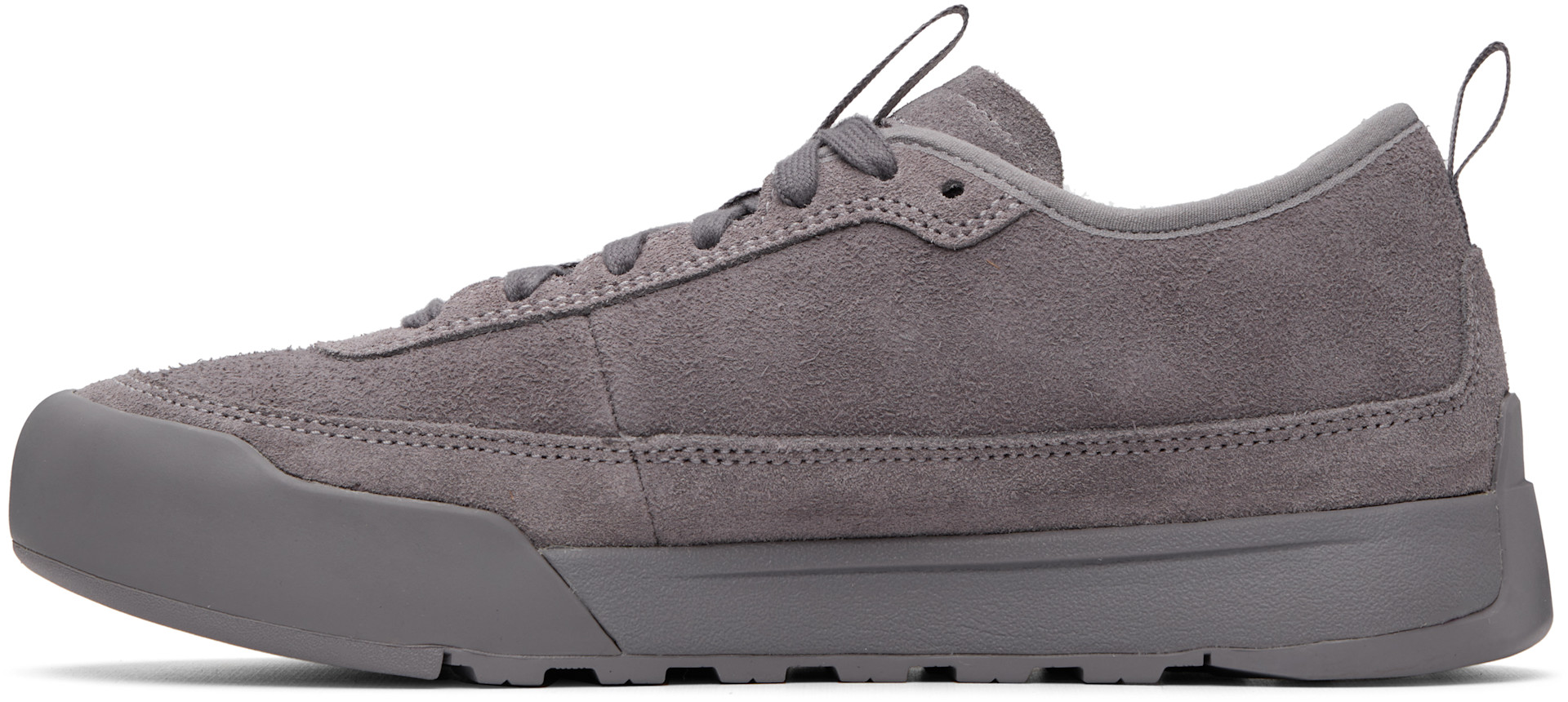 The North Face - Baskets Clyffe grises en suède