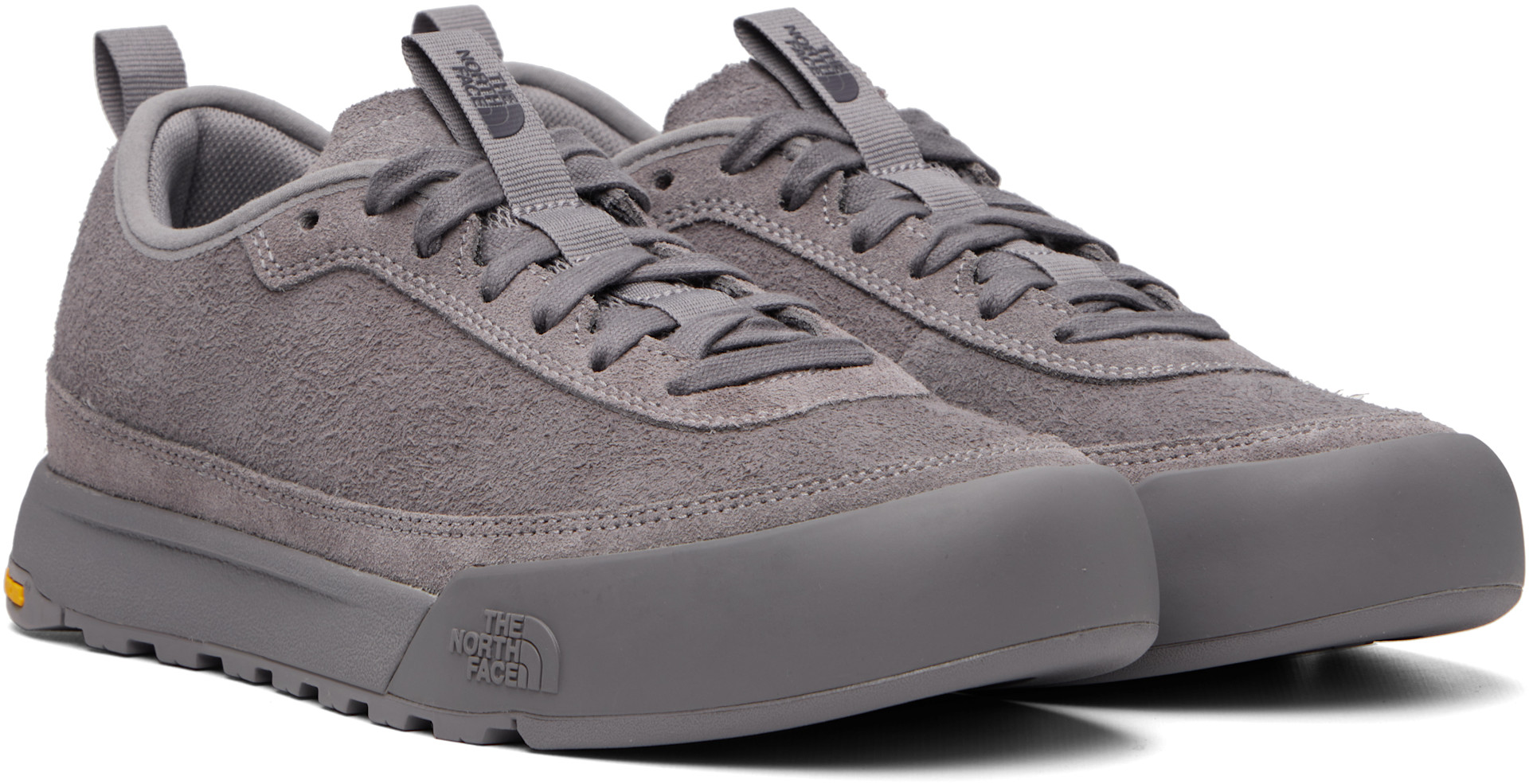 The North Face - Gray Clyffe Suede Sneakers