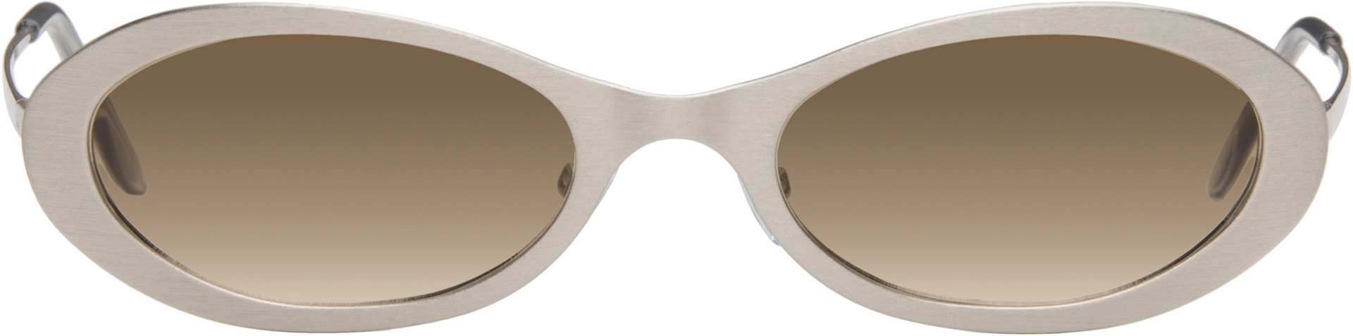 OUR LEGACY: Silver Tad Sunglasses | SSENSE Canada