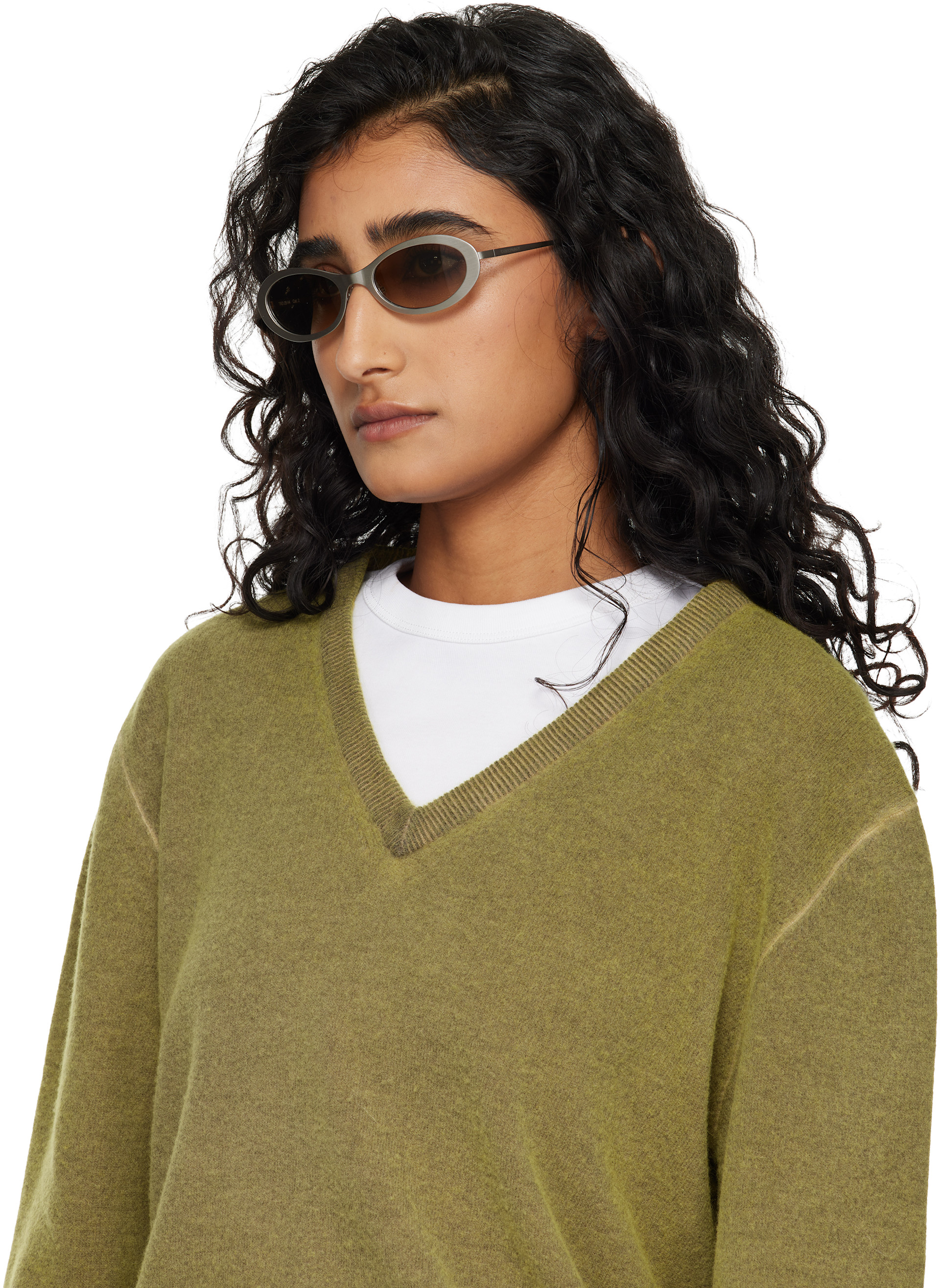 OUR LEGACY: Silver Tad Sunglasses | SSENSE Canada