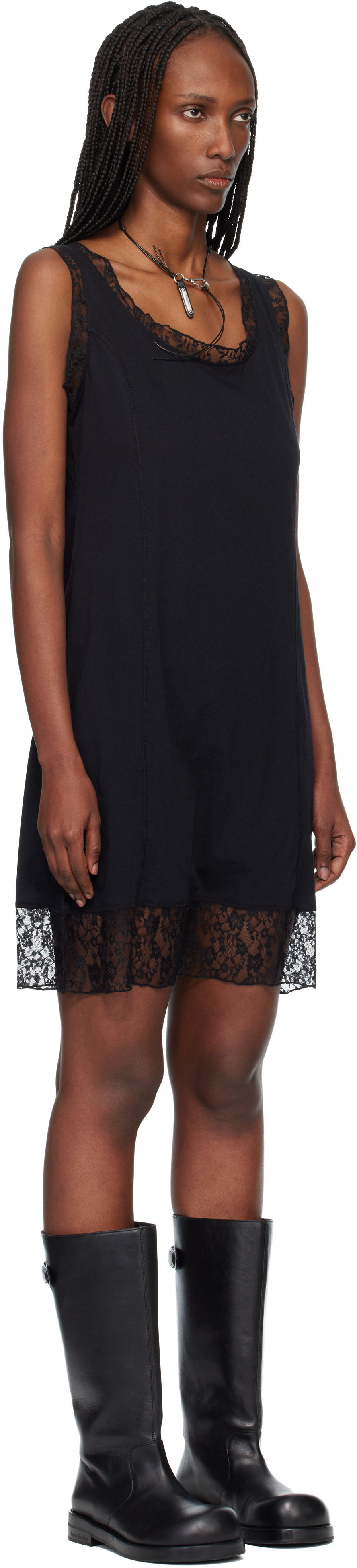 OUR LEGACY - Robe courte Dawn noire