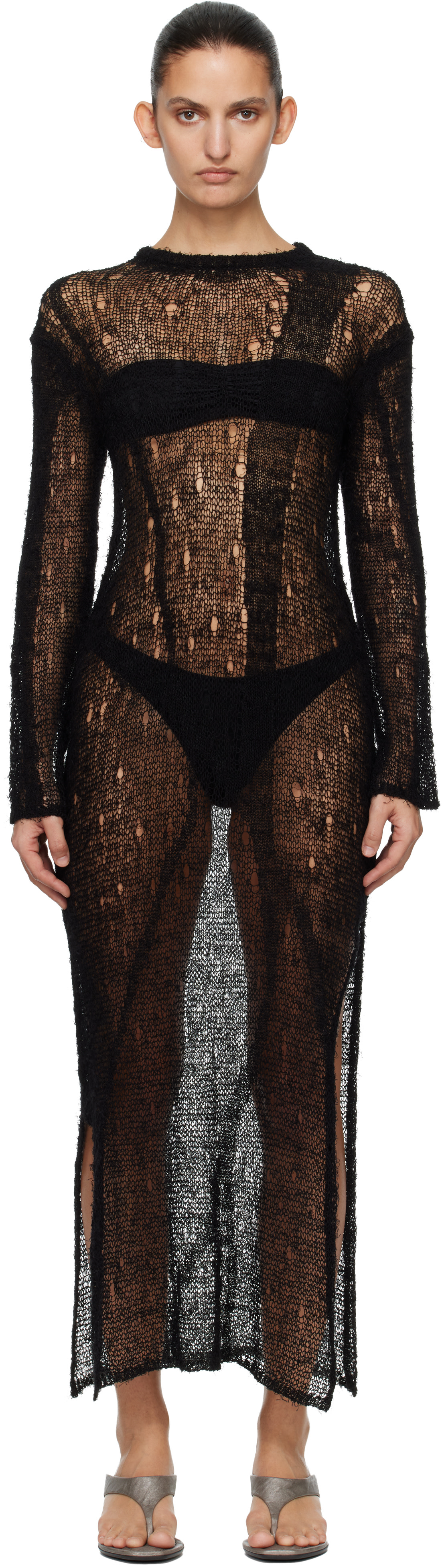 OUR LEGACY - Robe longue Tower noire
