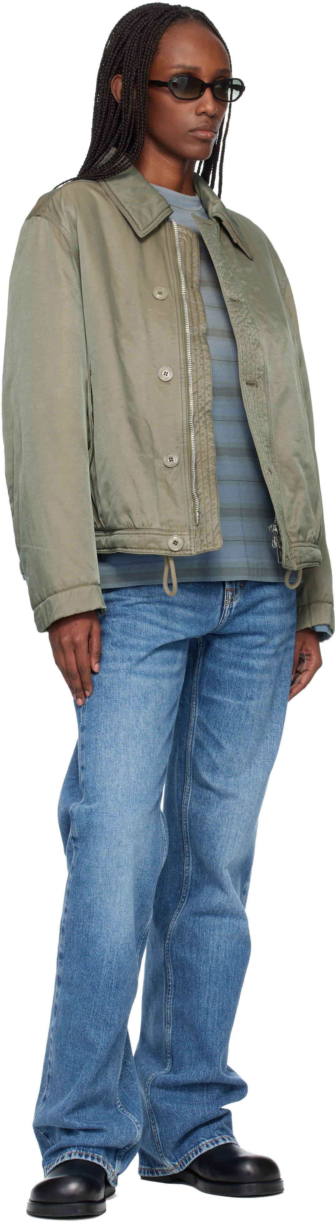 OUR LEGACY - Blouson Auto taupe