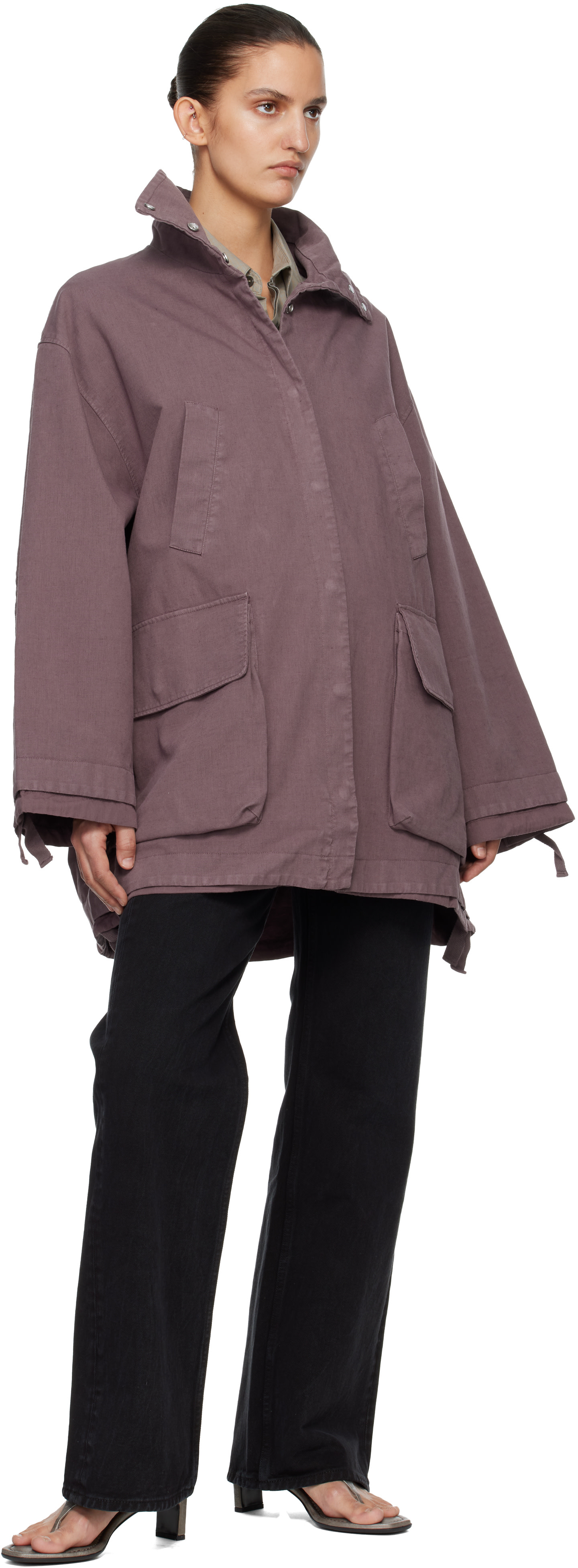 OUR LEGACY - Blouson Mole mauve