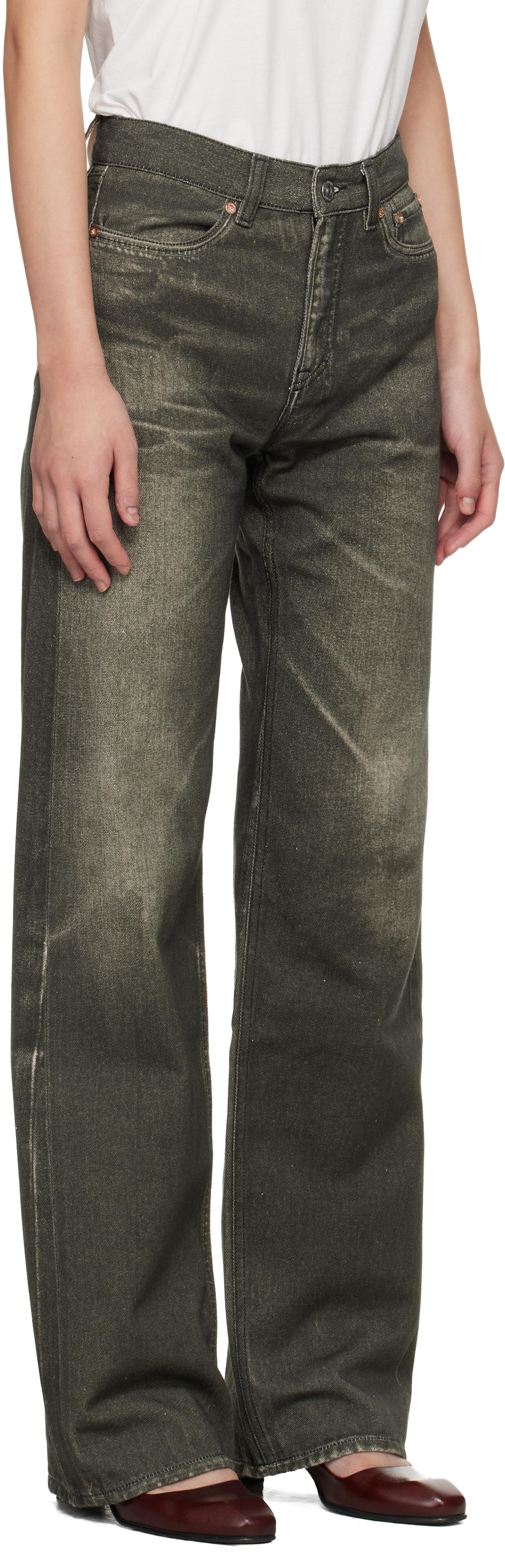 OUR LEGACY - Jean Wata Cut gris