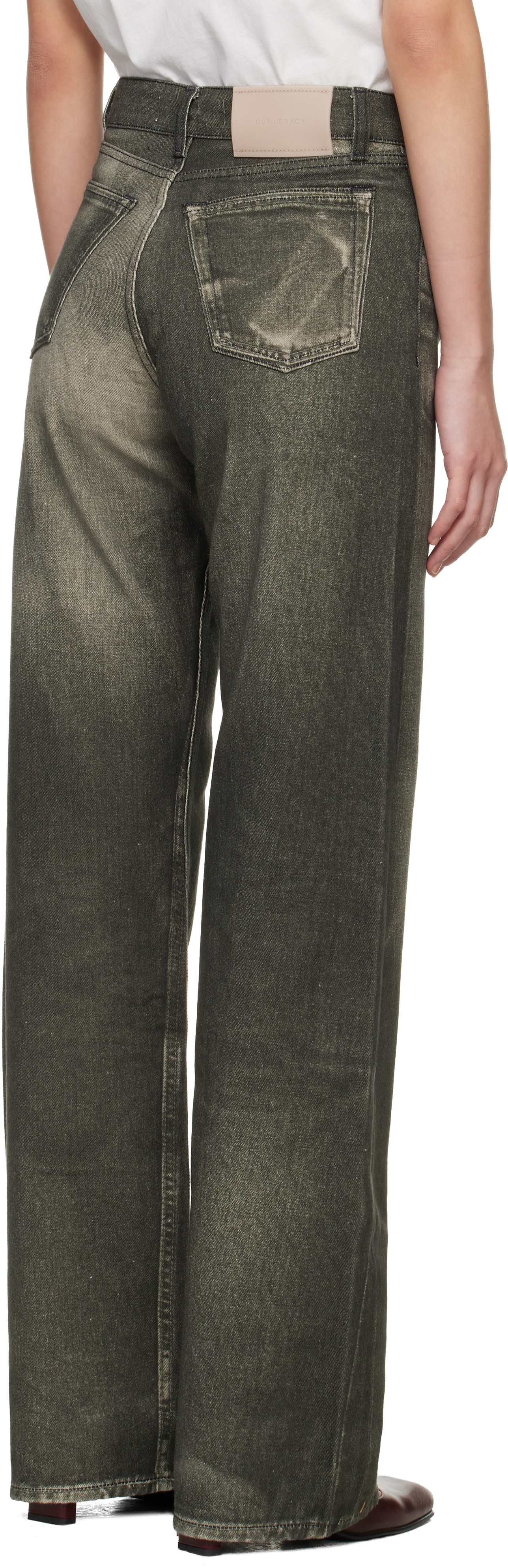 OUR LEGACY - Jean Wata Cut gris